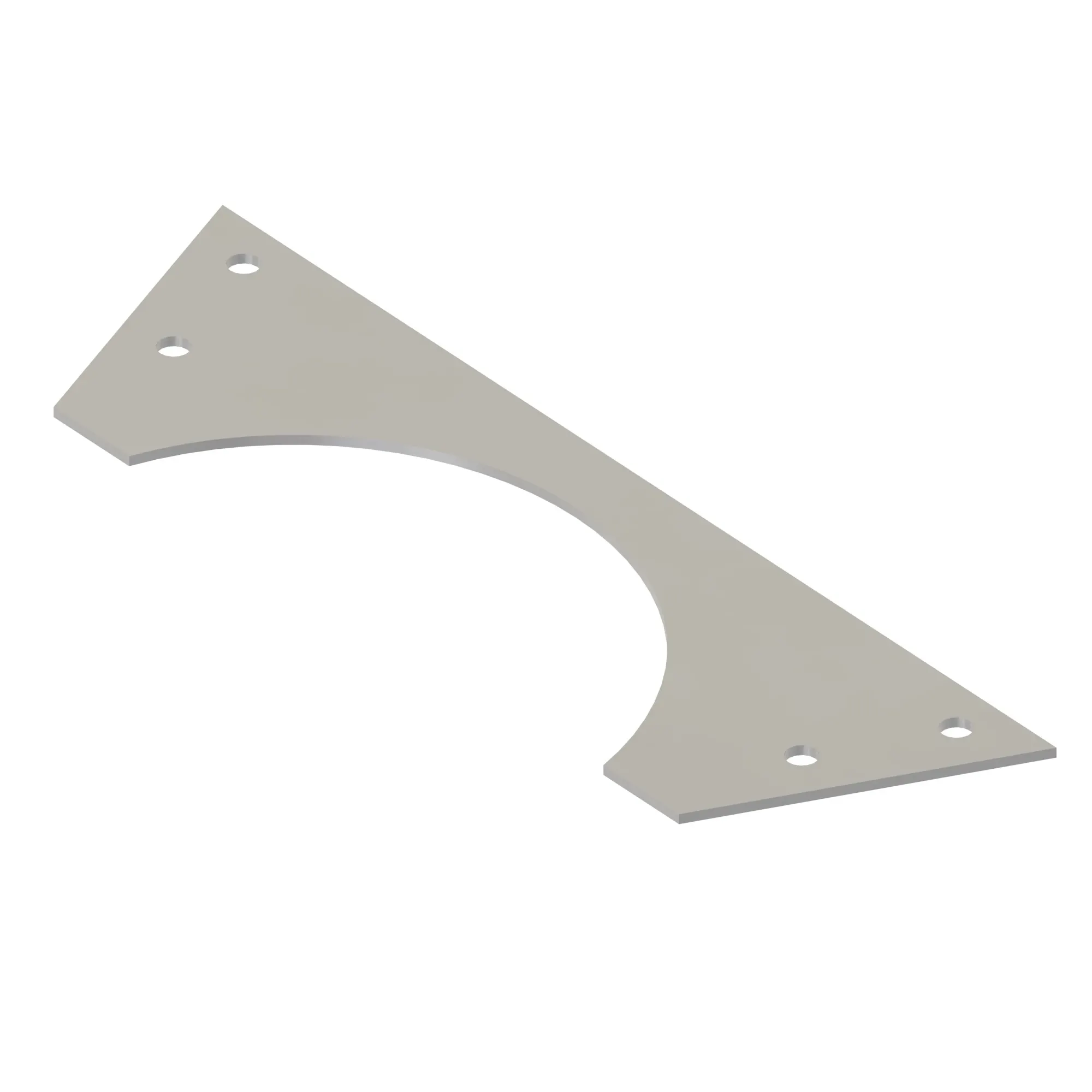 John Deere Middle Joint Mounting Plate - F602777