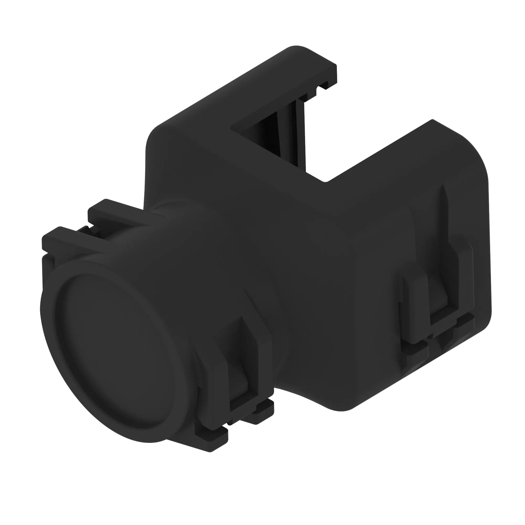 ACCY TYCO AS16 BACKSHELL BLK PLSTC
