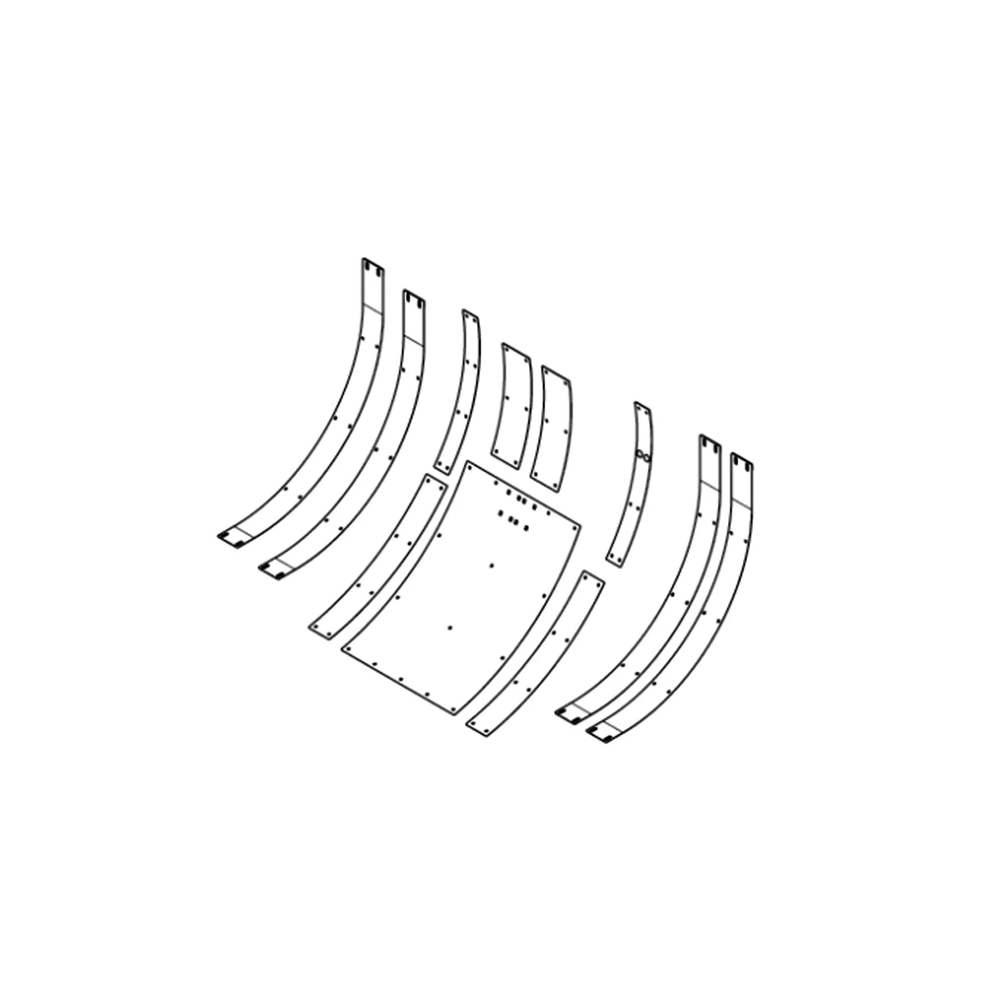 John Deere Pre-Compression Chamber Silage Attachment - BE32723