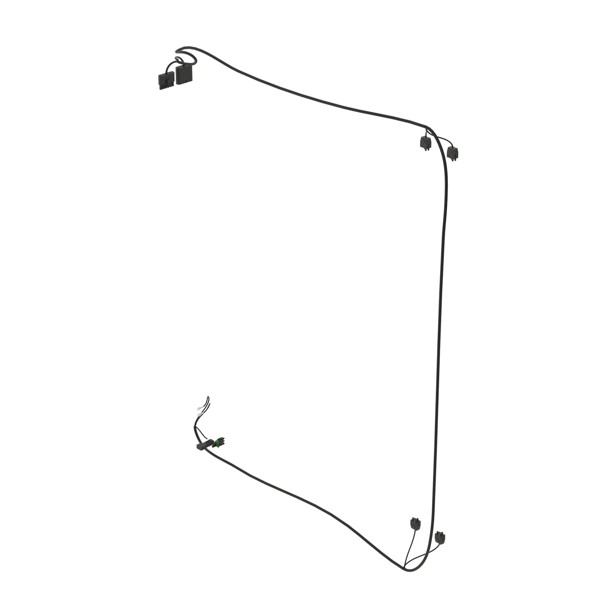 John Deere Rear Frame Main Wiring Harness - AT322893