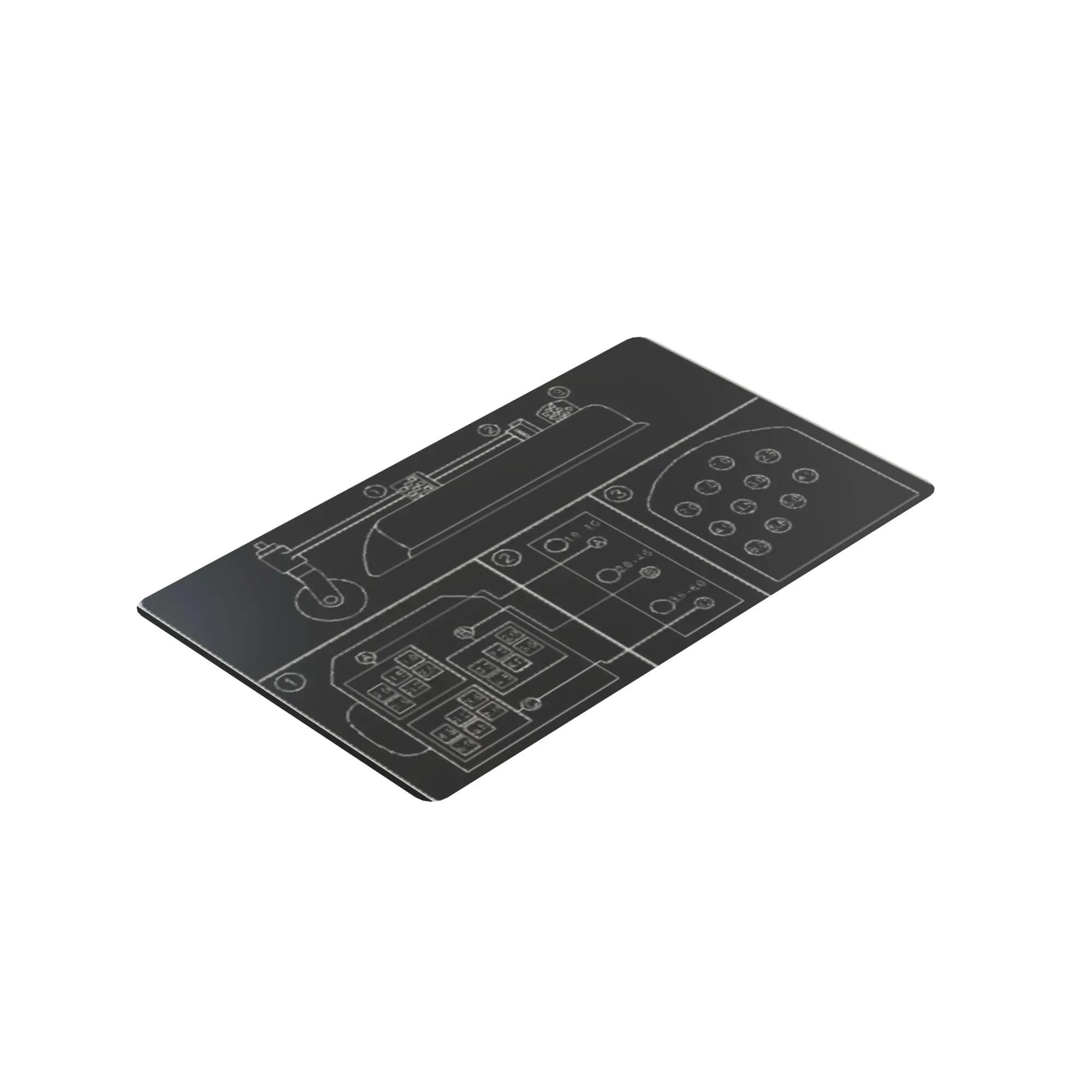 John Deere Height Adjust Label - M139861