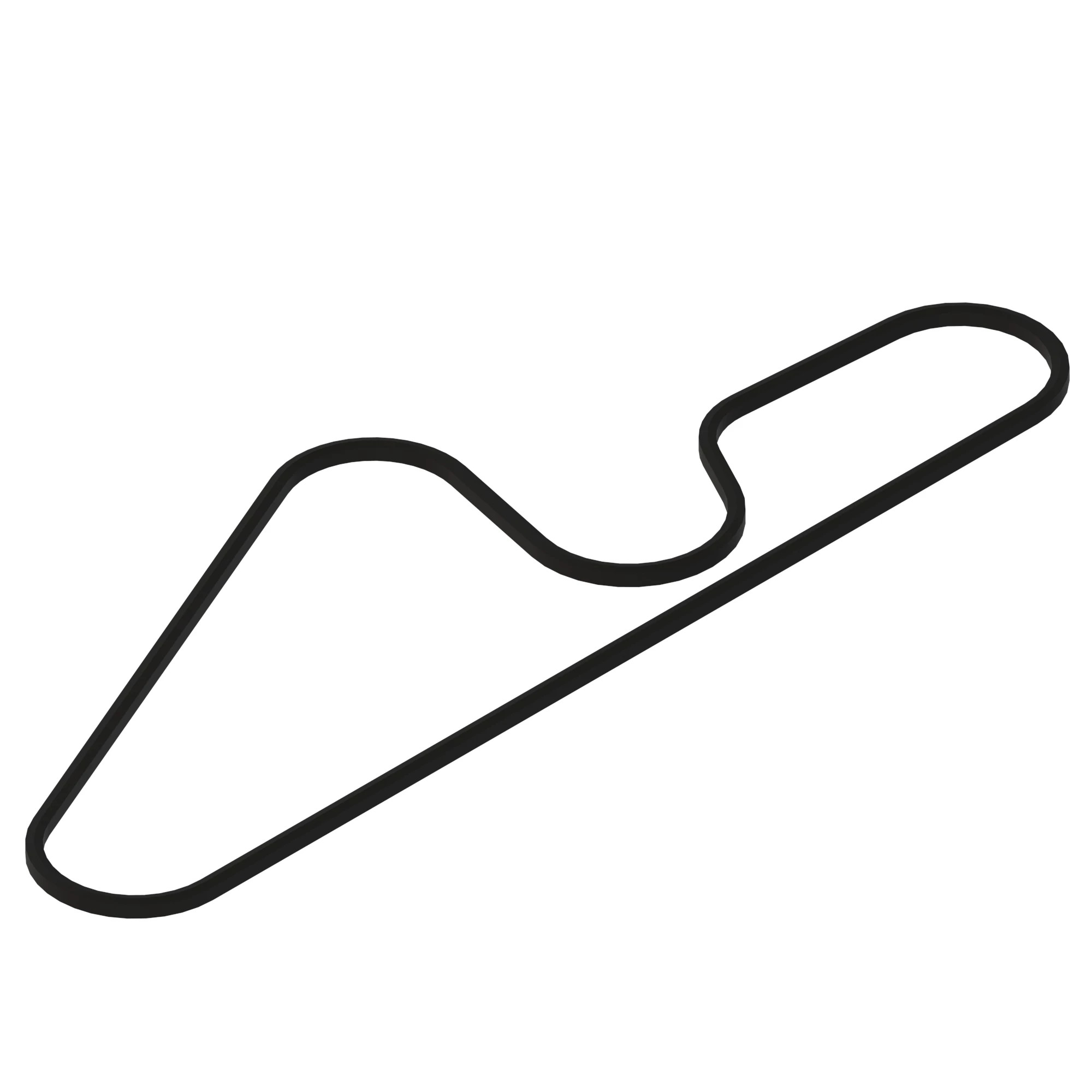 John Deere Mower Deck Drive V-Belt, Effective Length 2940 mm (115.7 inch) - LVU21853