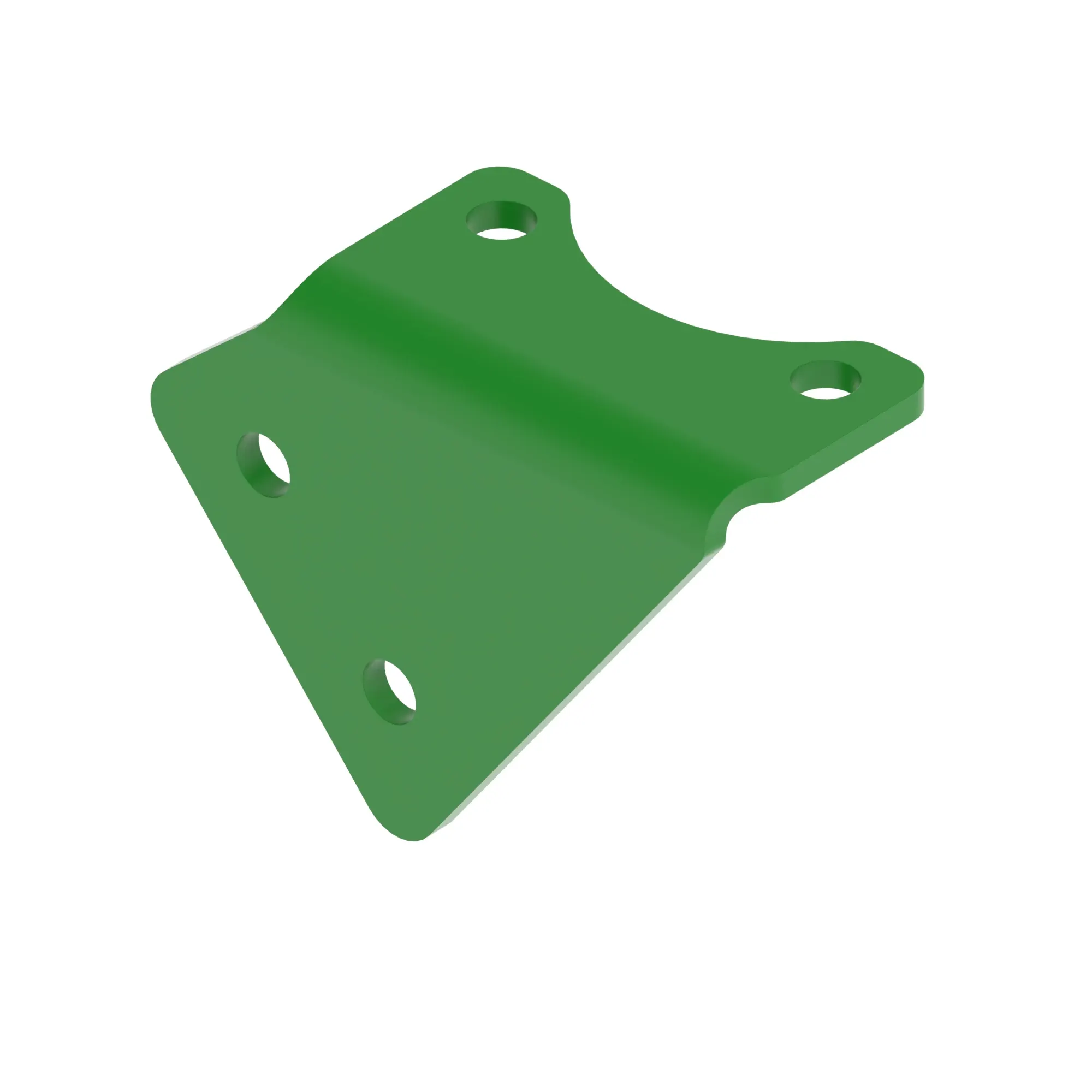 John Deere Rinse Tank Hose and Fitting Bracket - N400499