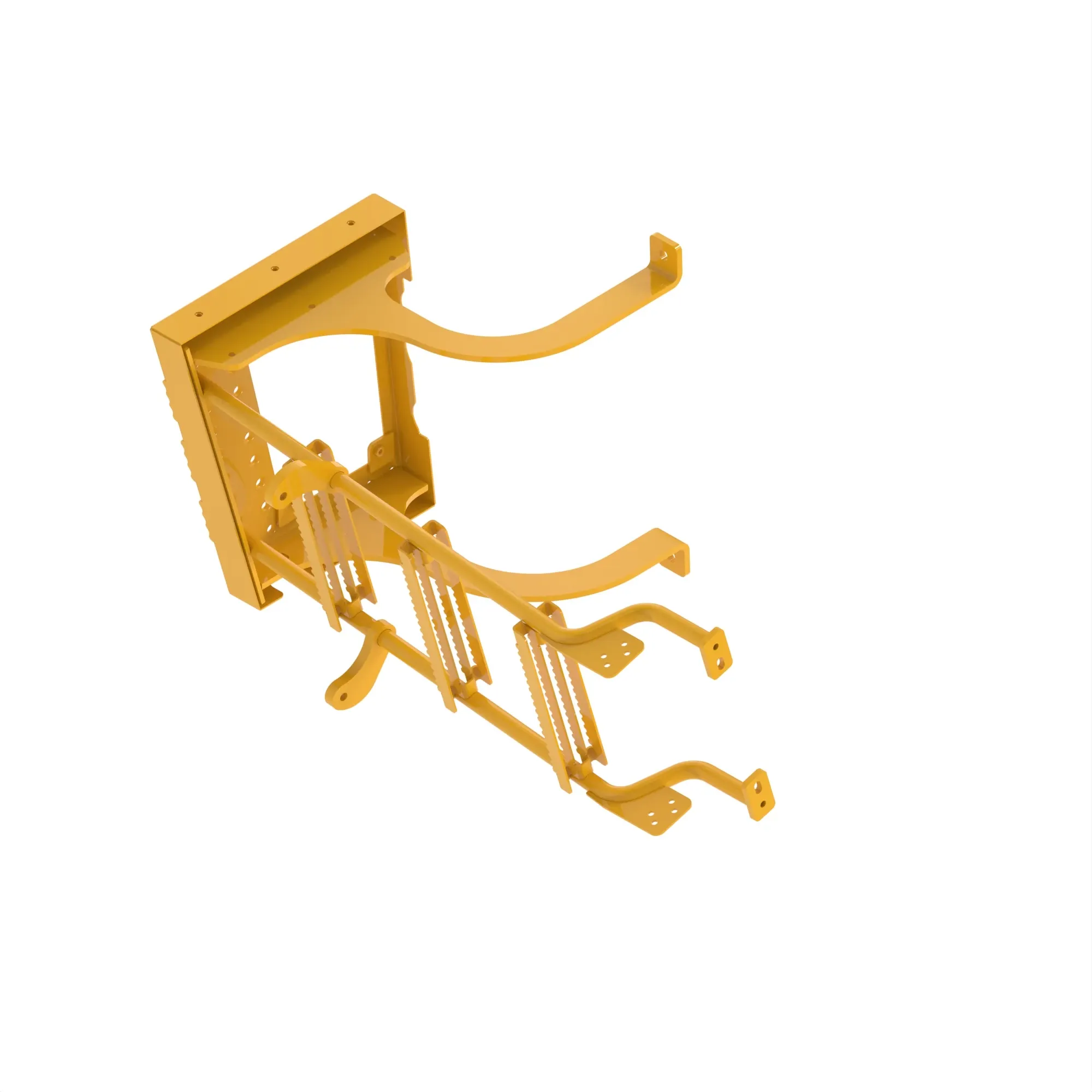 STEP, PLATFORM AND STEPS, LEFT