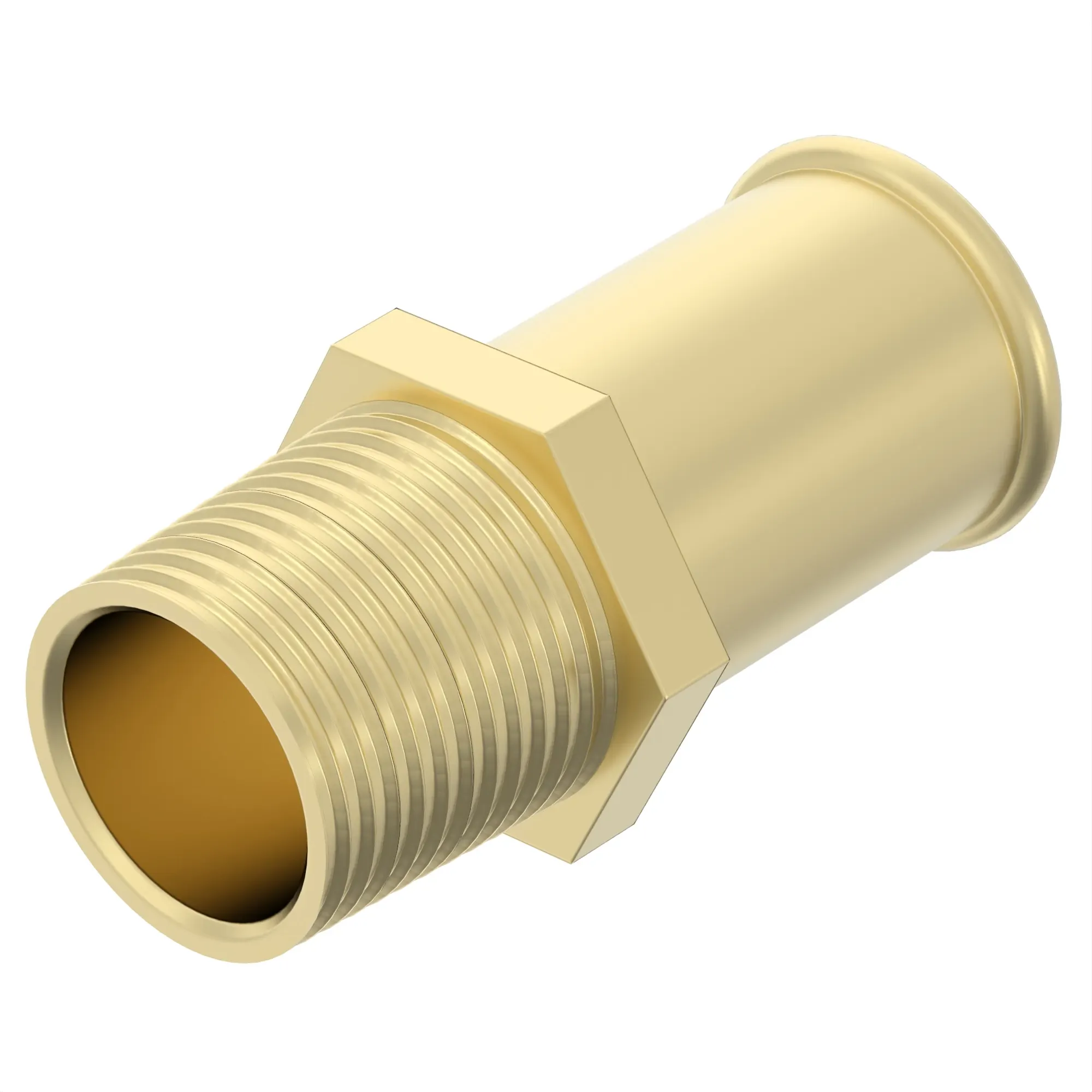 FITTING, HOSE BARB, BSPT MALE STRAI