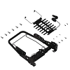John Deere Standard Seat Back Frame Kit - RE594004