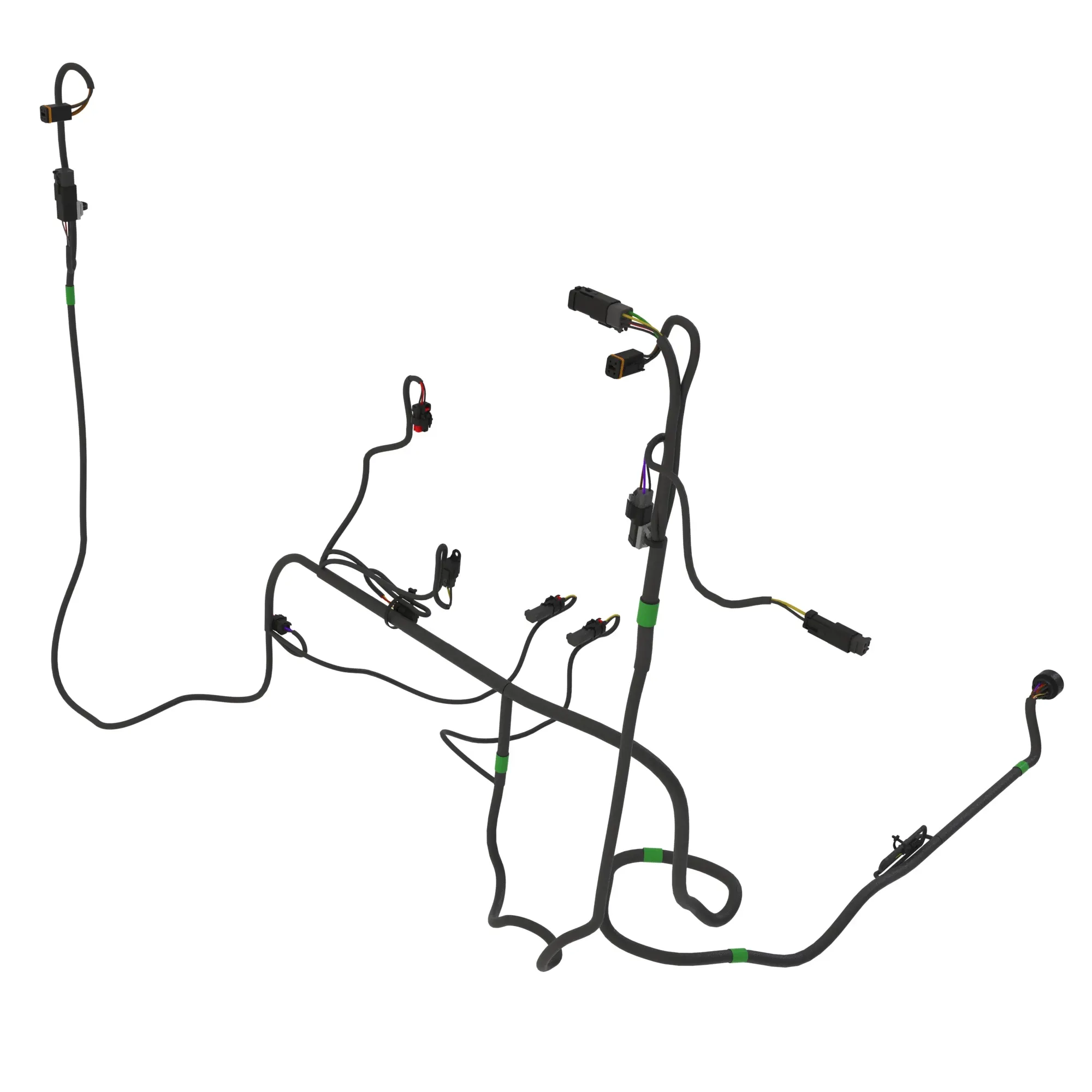 John Deere Rear Frame Wiring Harness - AT491306