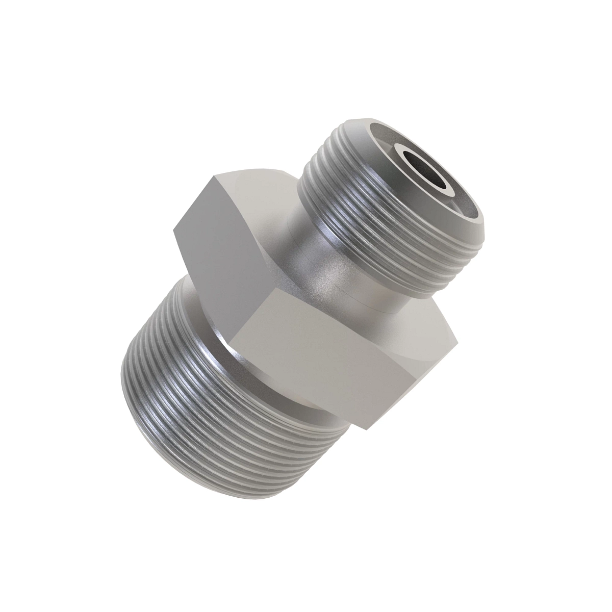 Straight Thread Connector Short, O-R