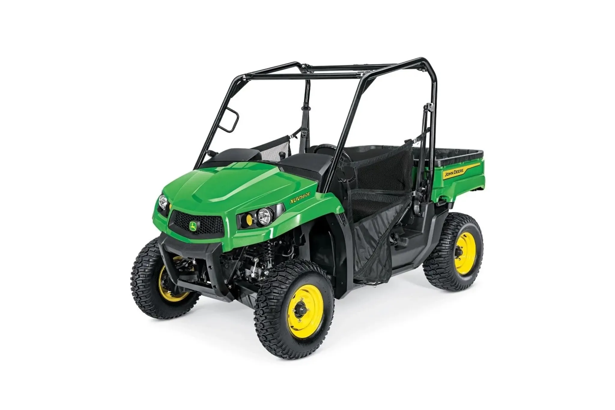 Studio image with a front left view of a Gator XUV560E