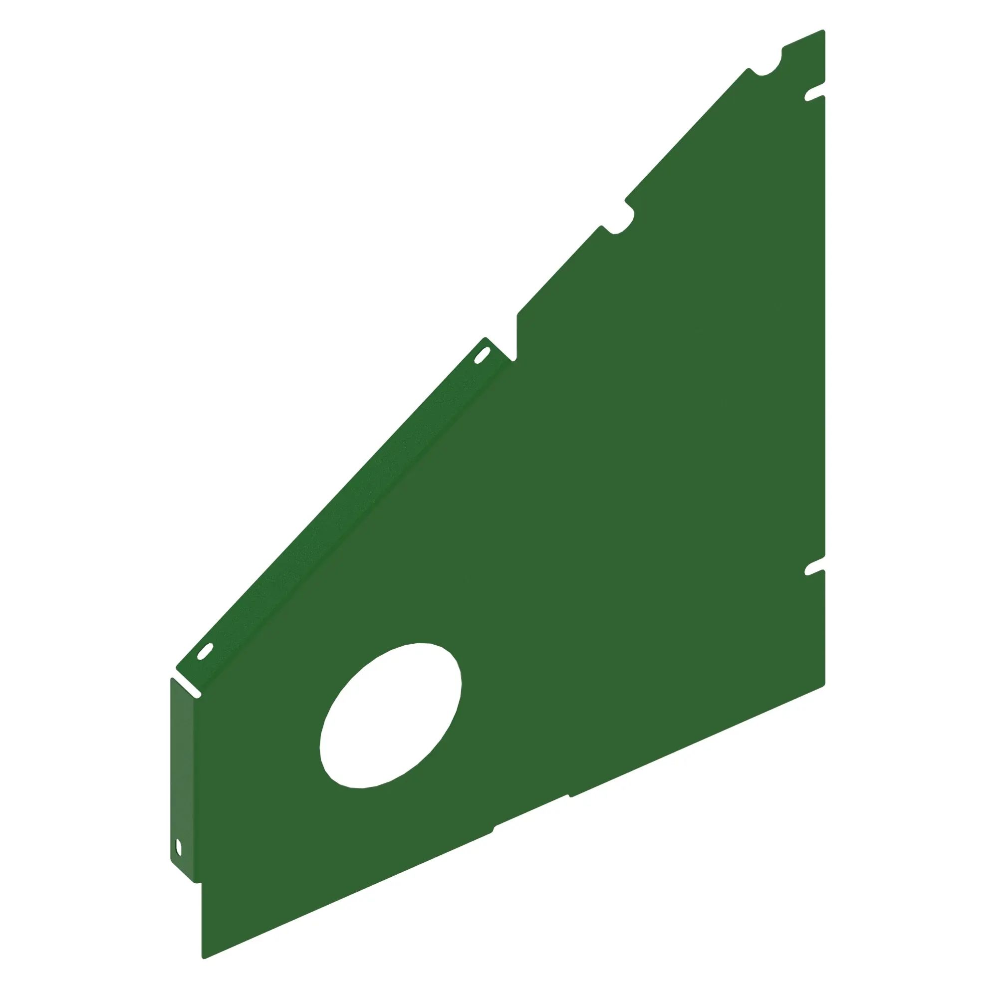 John Deere Cover Panel Surge Tank Top Plate - HXE17141