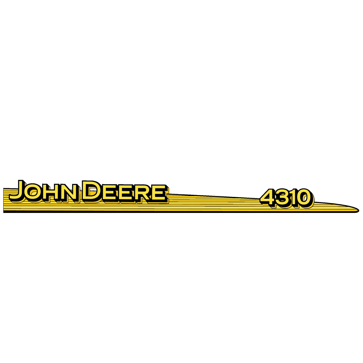 Decal, 4310 RH Hood