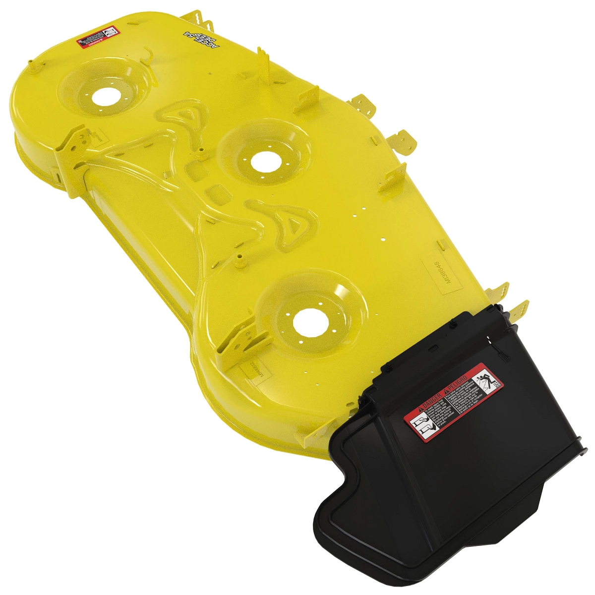 Mower Deck, Chutes and Labels Canad