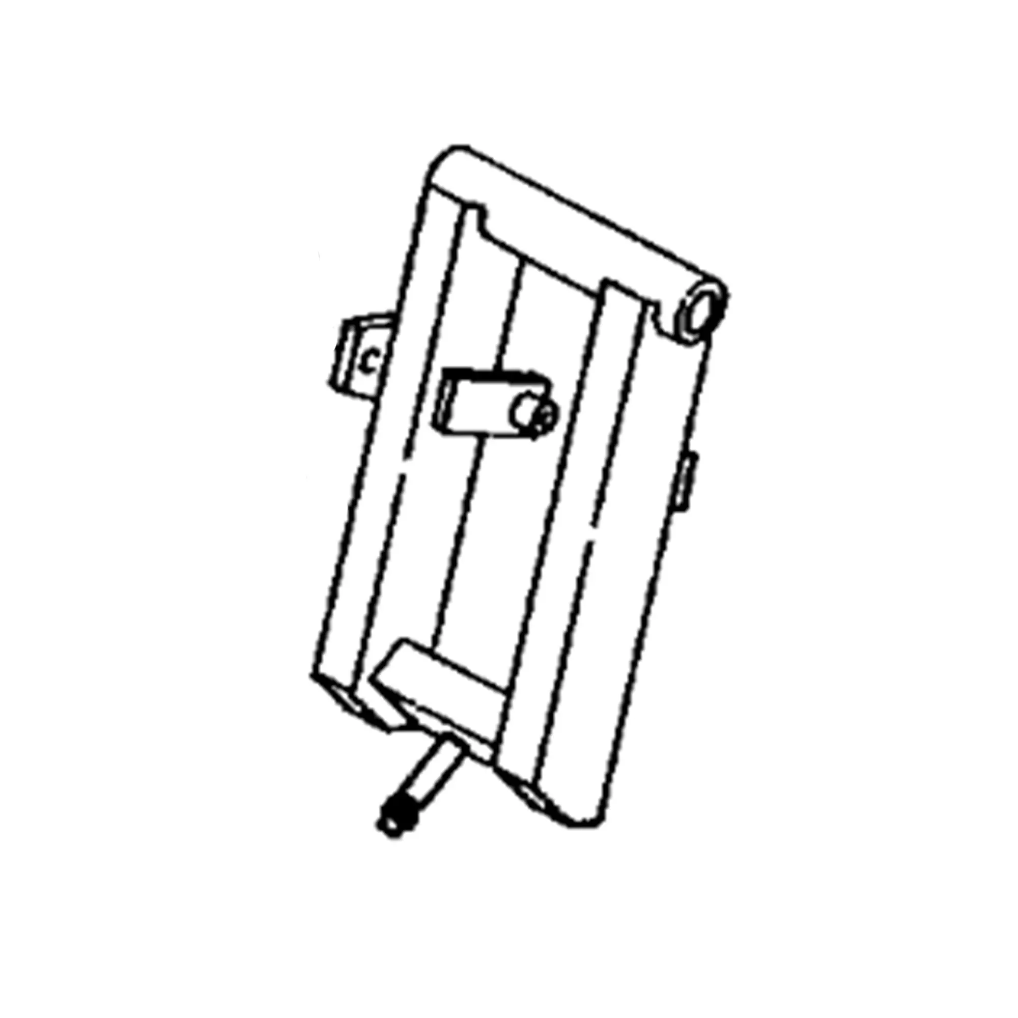 John Deere Main Wheel Frame, Right Side - AN241432