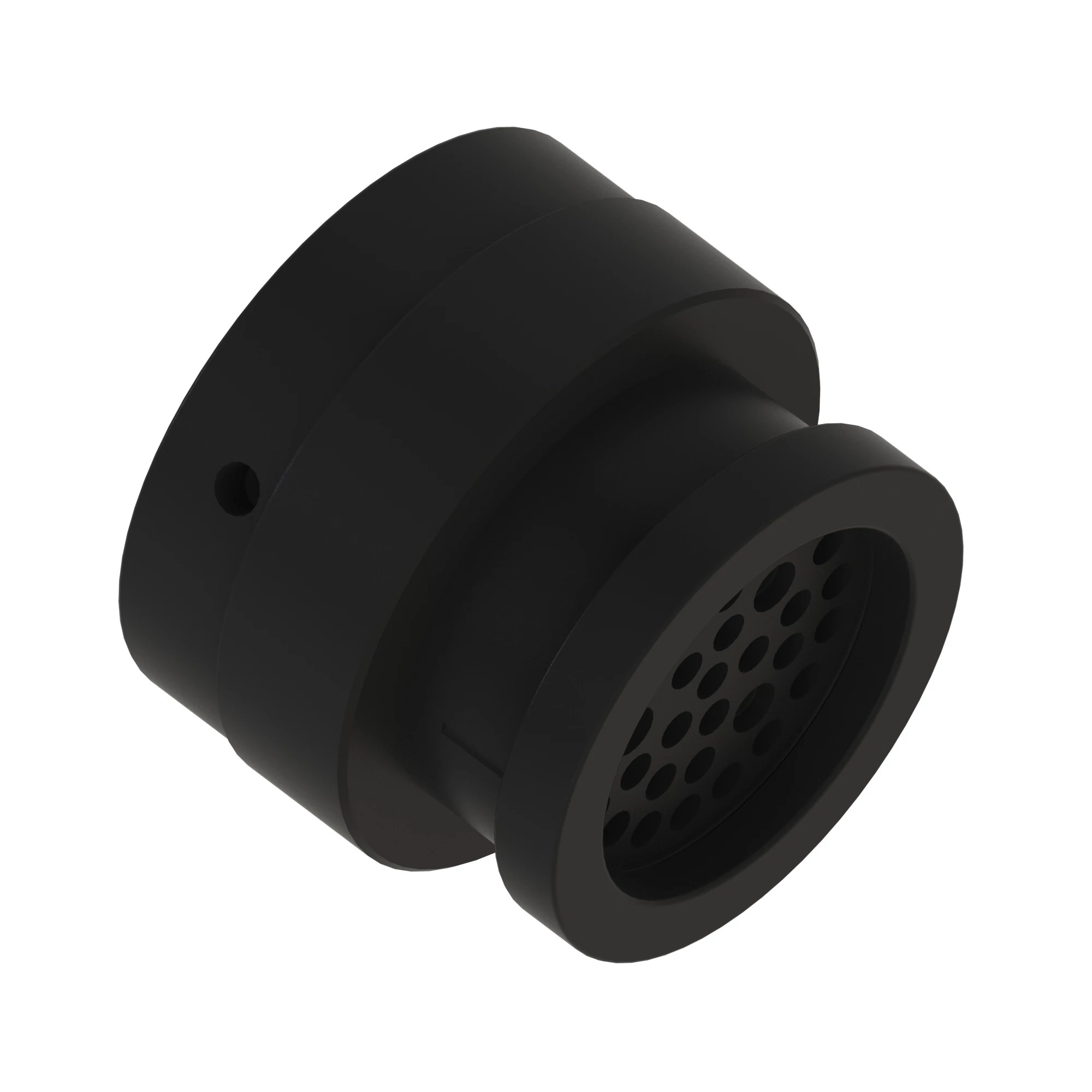CONN DEUTSCH HDP20 35W MS BLK PLSTC