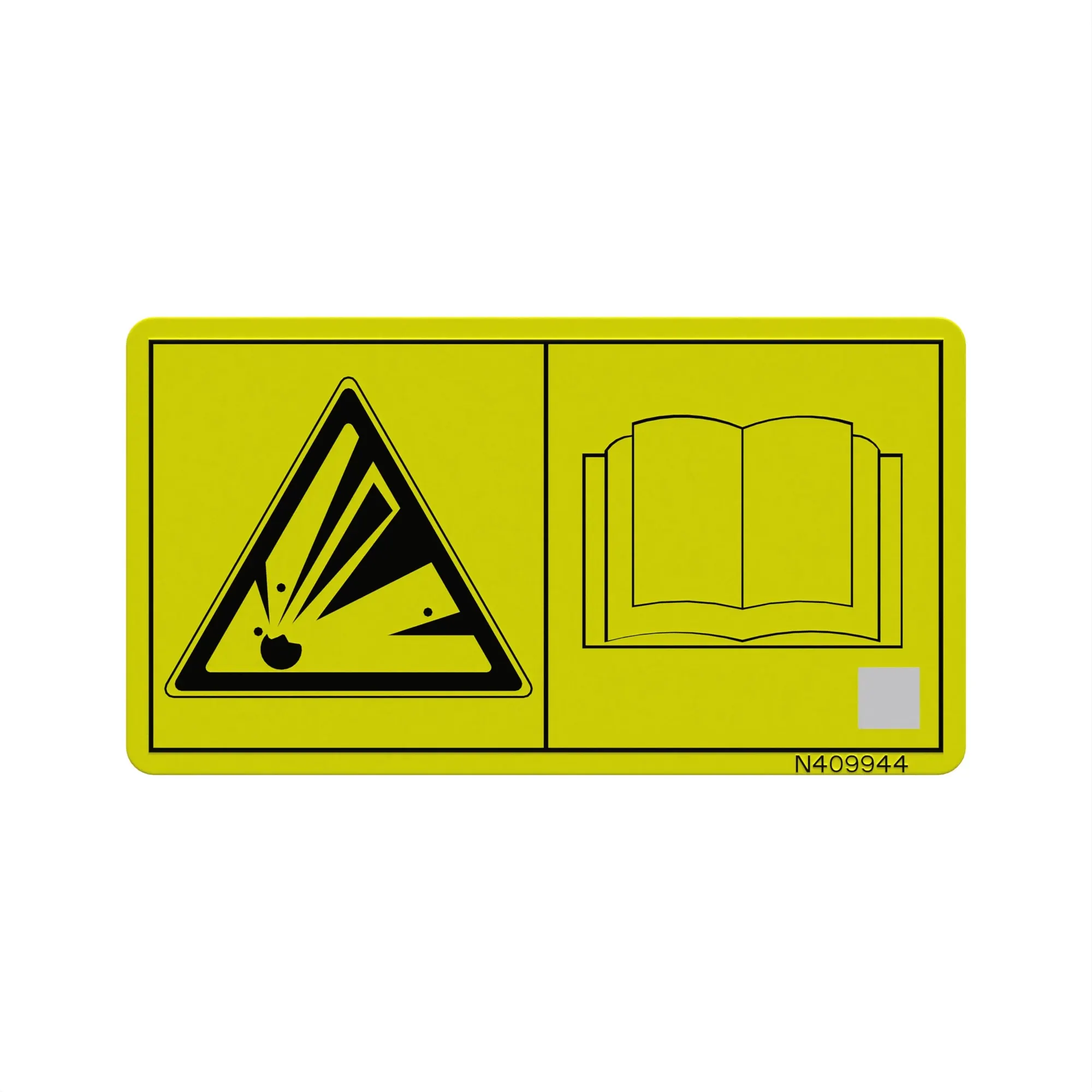 John Deere Pressure Caution Decal - N409944