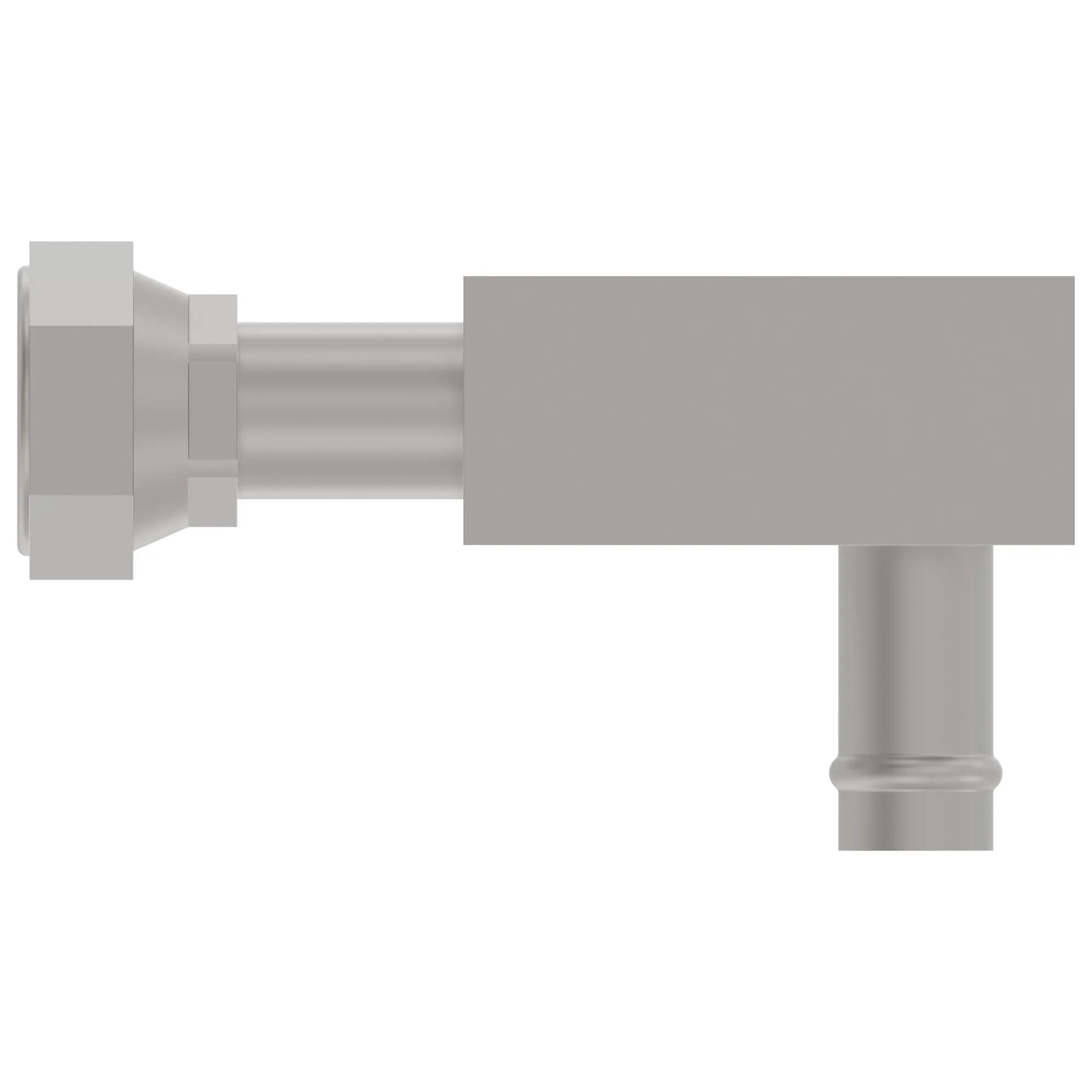 ADAPTER FITTING, 90 DEG SWIVEL LONG