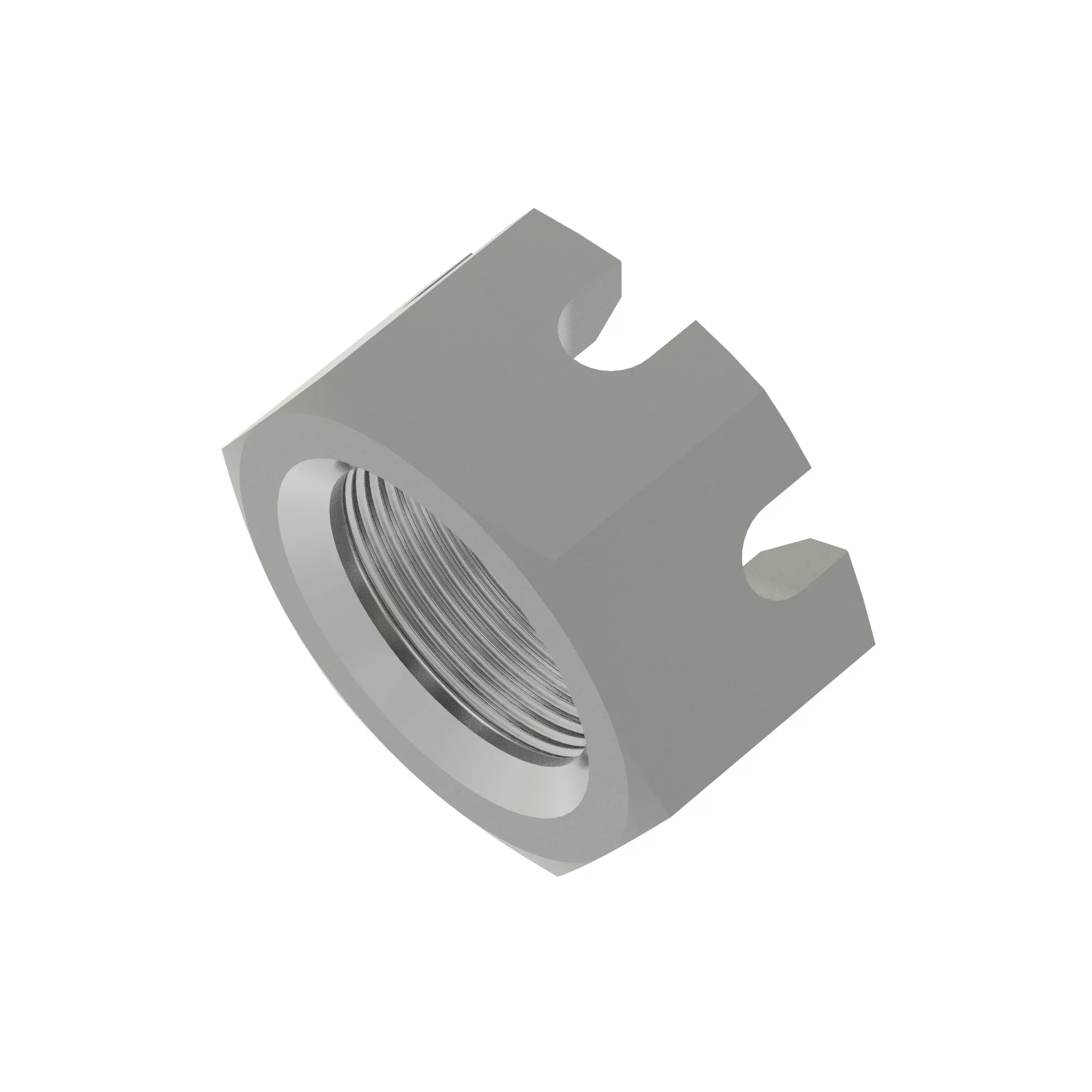 John Deere Hexagonal Slotted Nut, 1-1/4" - 14H927