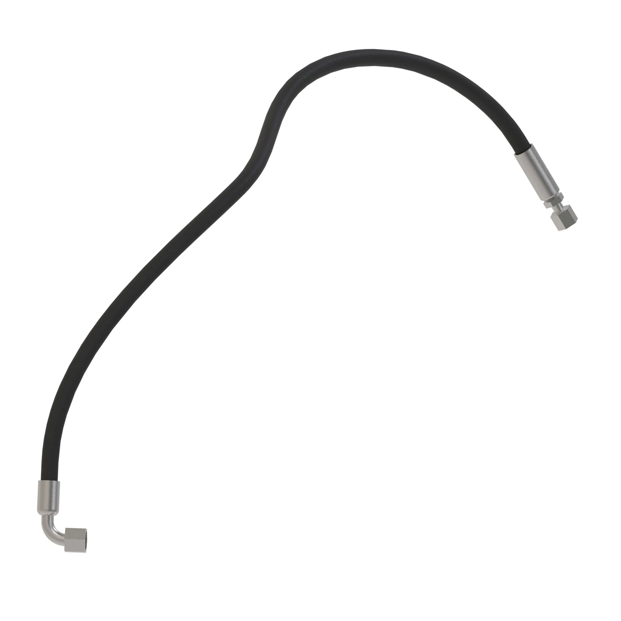 John Deere Front Differential Lock Hydraulic Hose - AT418119