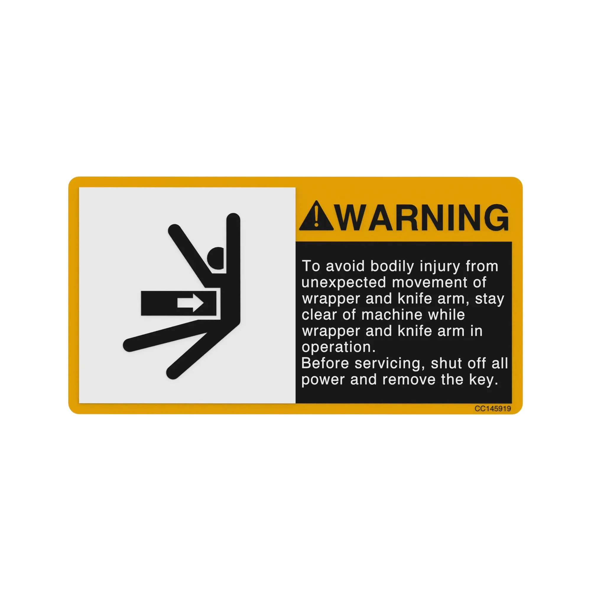 John Deere Label - CC145919