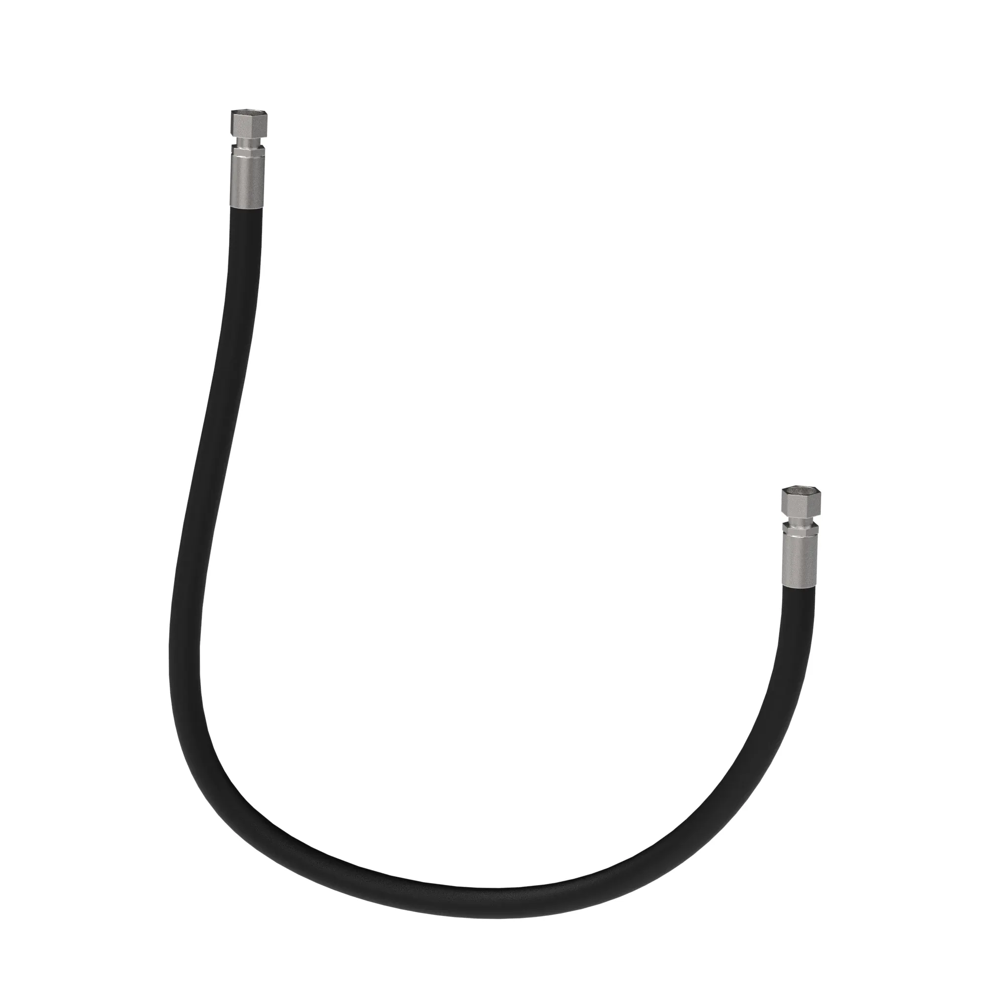 John Deere Reinforced with Metal Rubber Hydraulic Hose - F123298