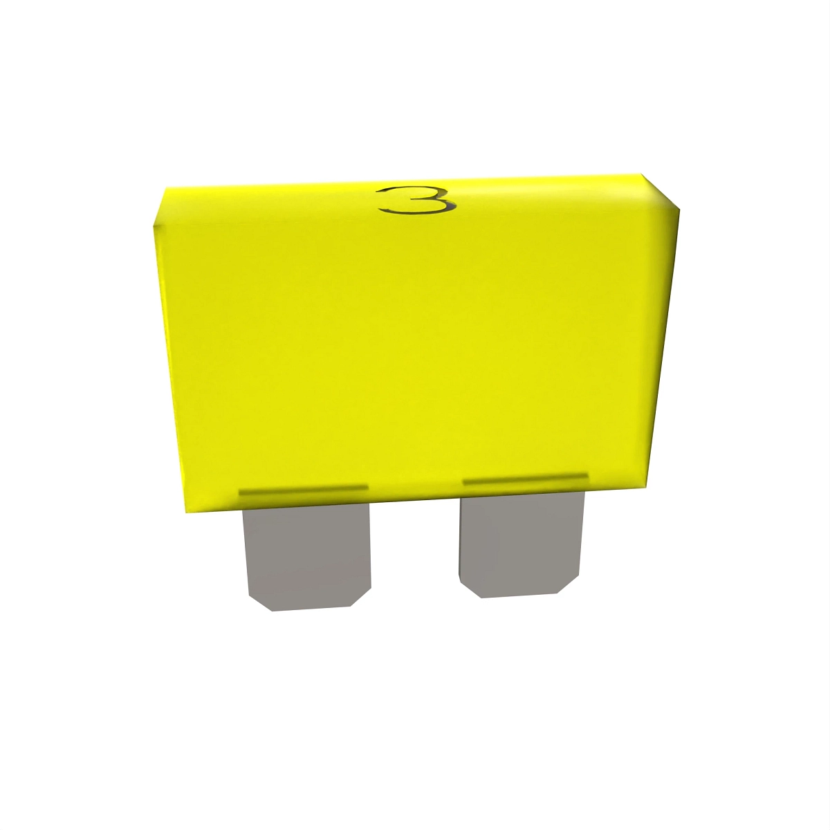 FUSE, BLADE YELLOW 20 A