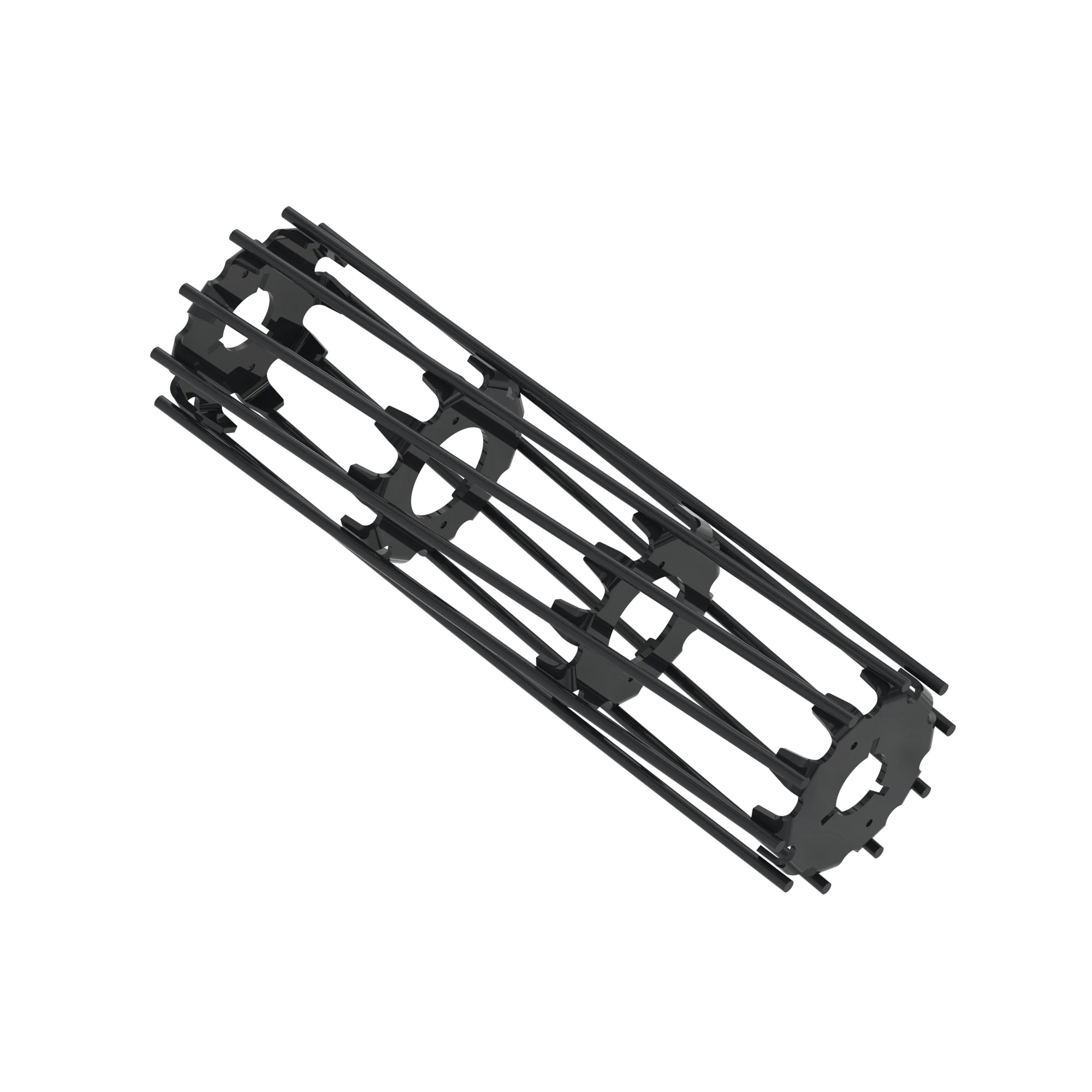 ROLLING BASKET, ROUND BAR - 4FT