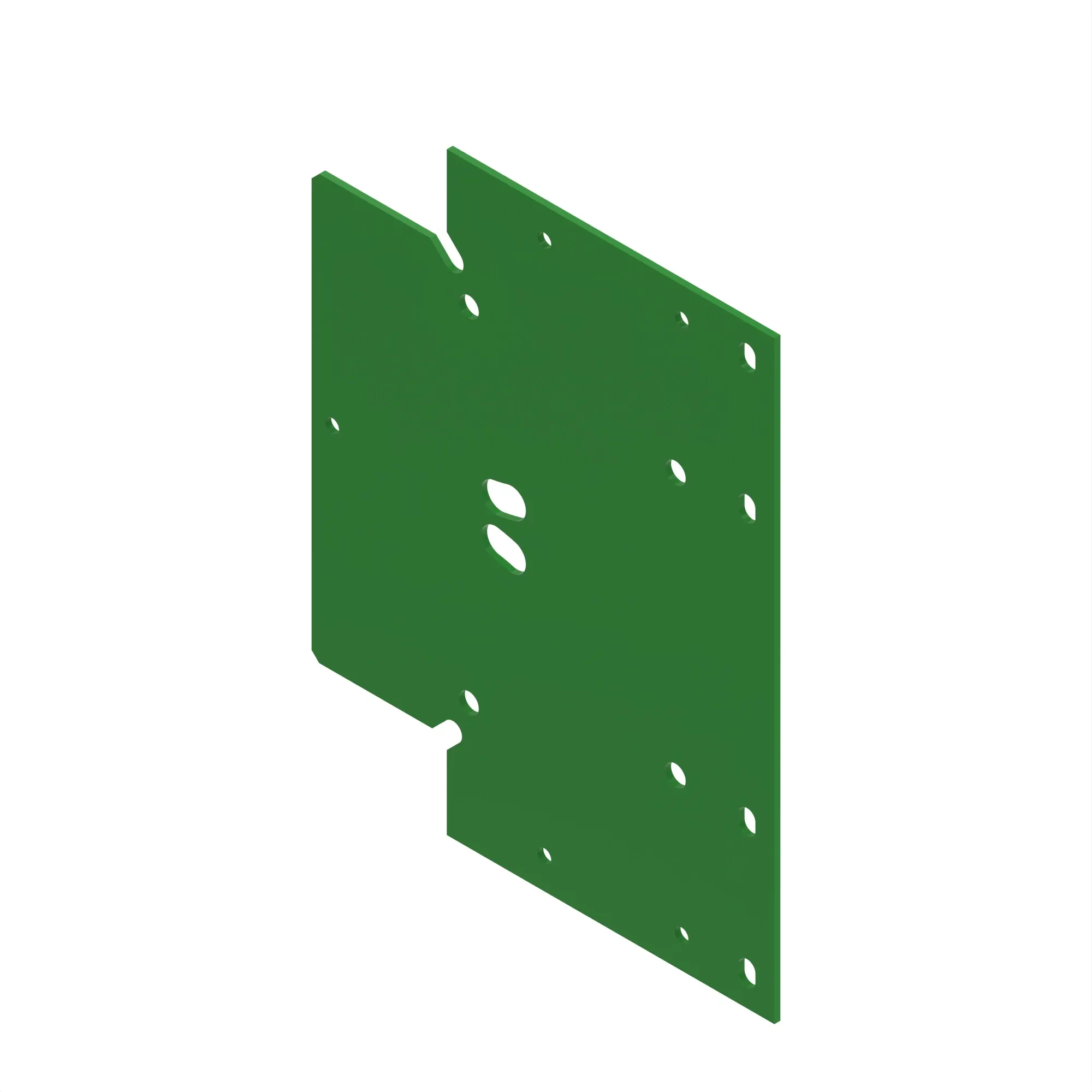 John Deere Straw Spreader Pivot Bracket - H202802