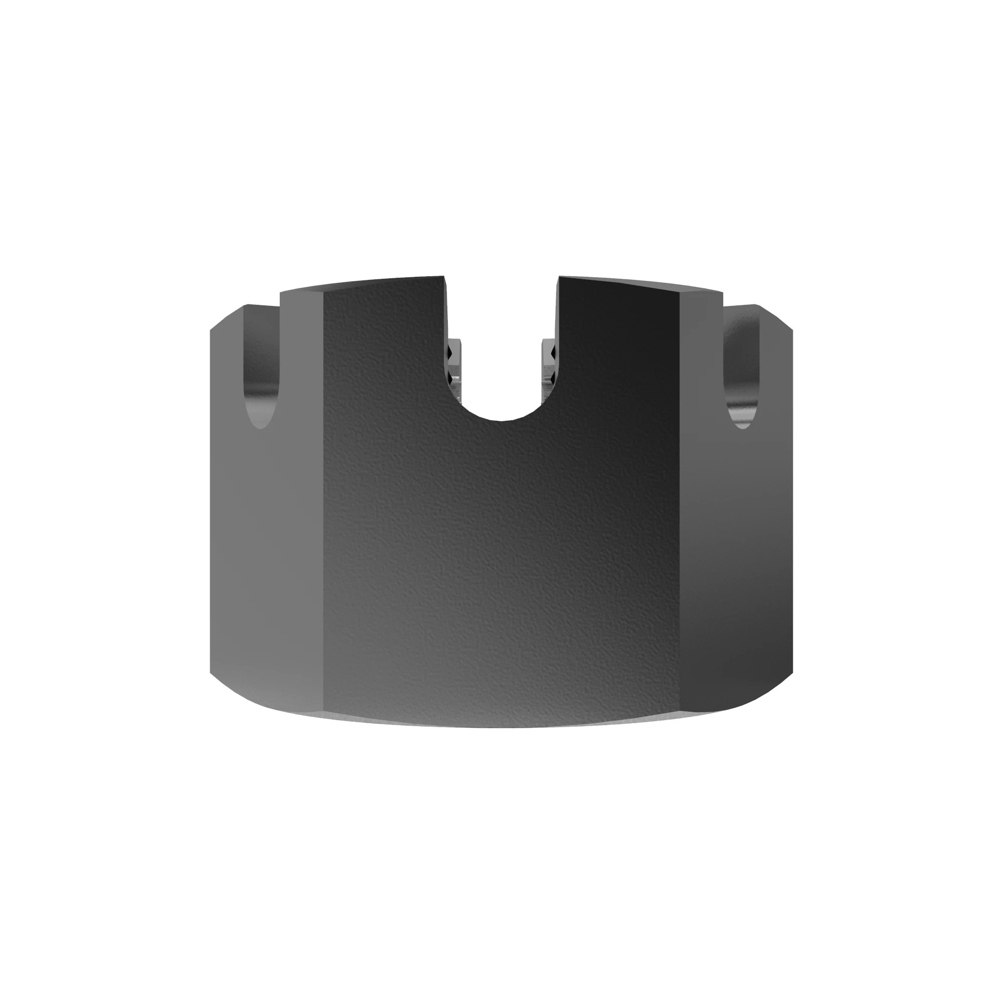 NUT, HEX THICK SLOTTED