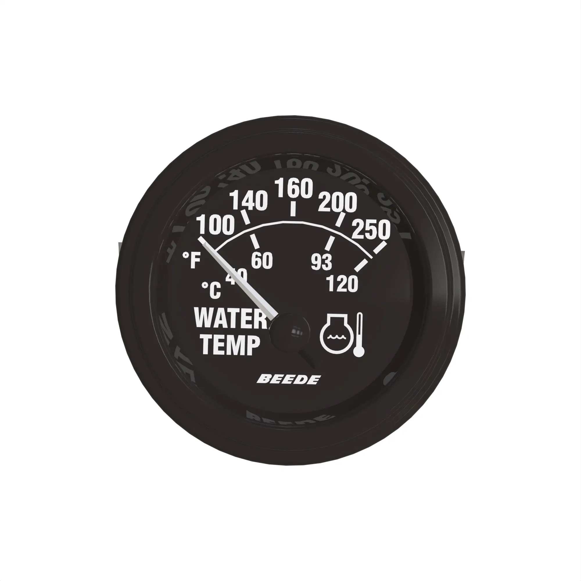 TEMPERATURE GAUGE,S2K, 250 DEG, 12V