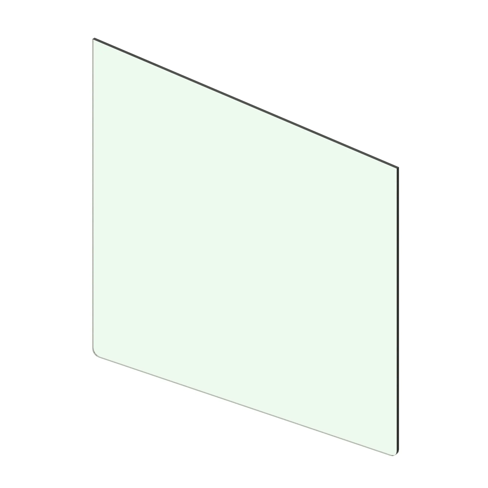 John Deere Right Side Rear Windowpane - HXE43867