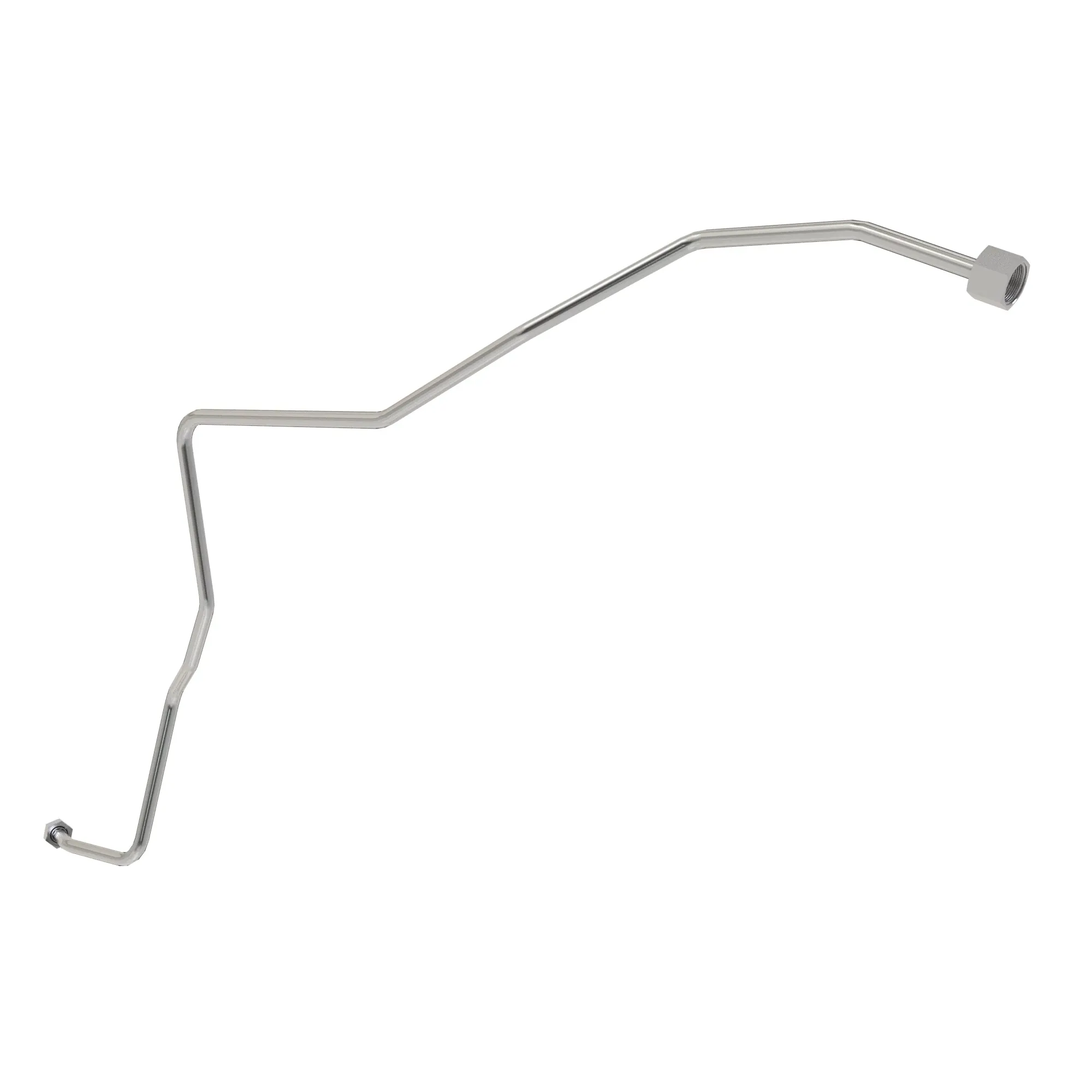 John Deere 2WD Steering L Port Oil Line - RE316667
