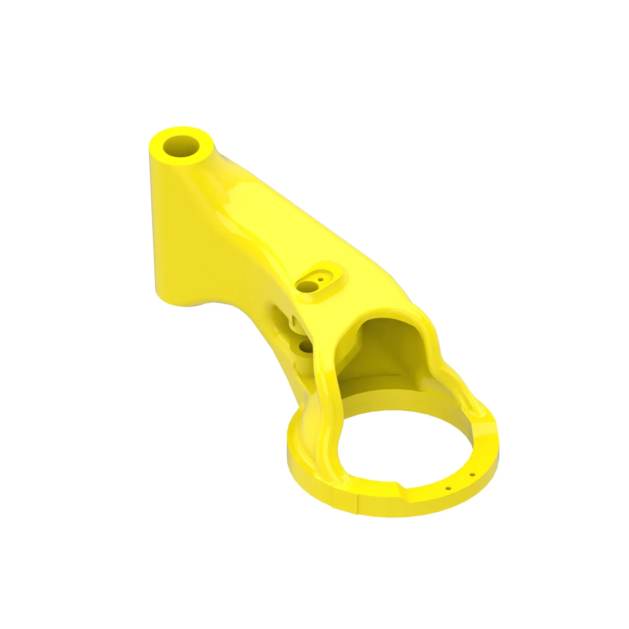 ARM, FEED ARM, RIGHT JD YELLOW