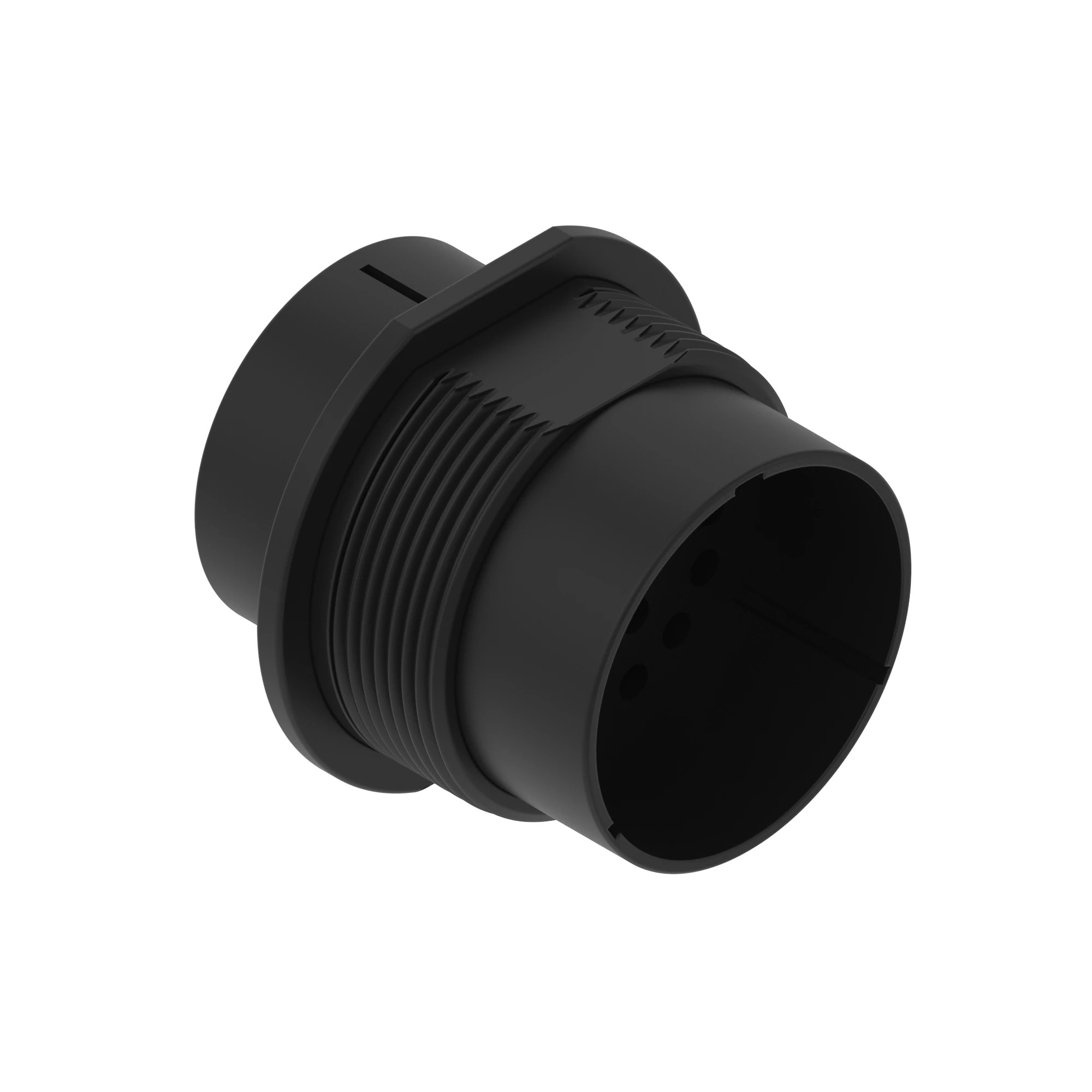 John Deere Black External Electrical Connector Housing, 18 Cavities - 57M7944