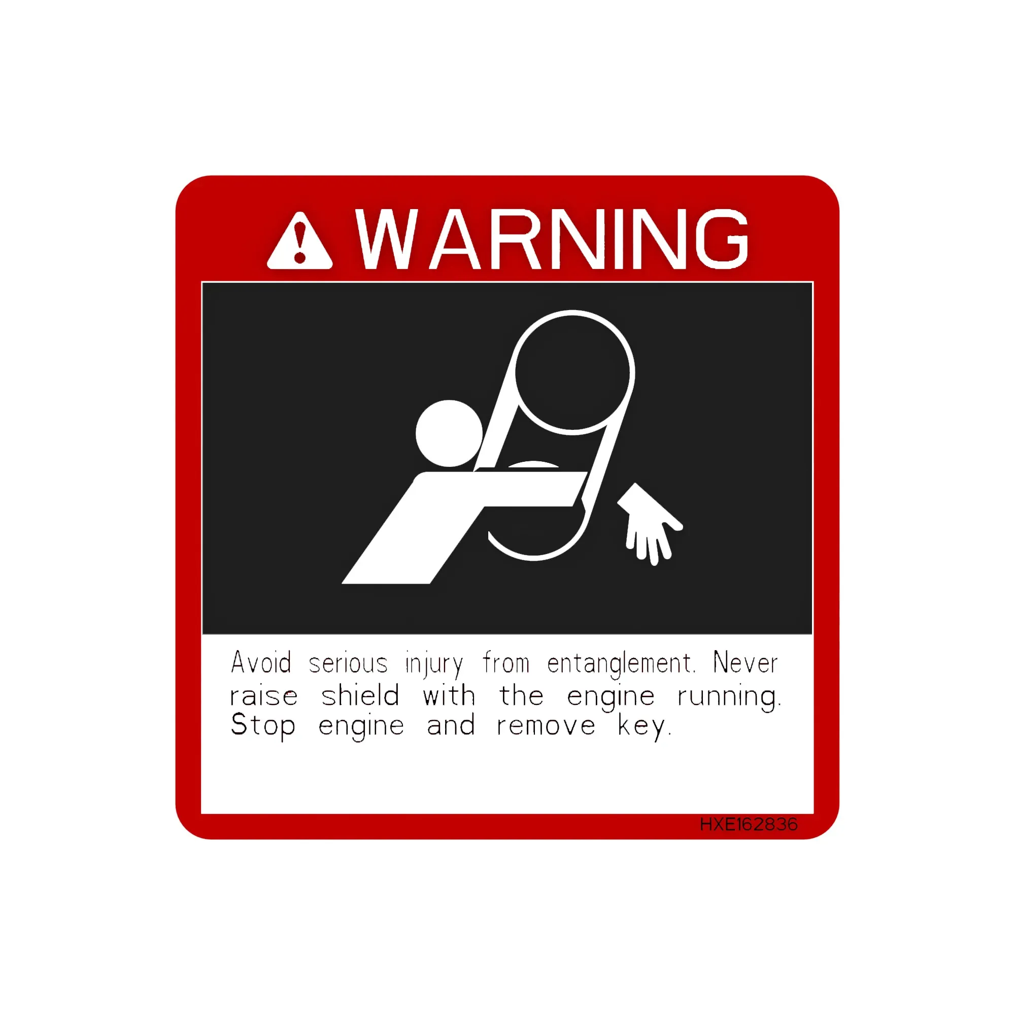 John Deere Label - HXE162836