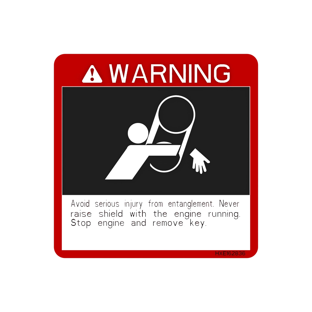 John Deere Label - HXE162836