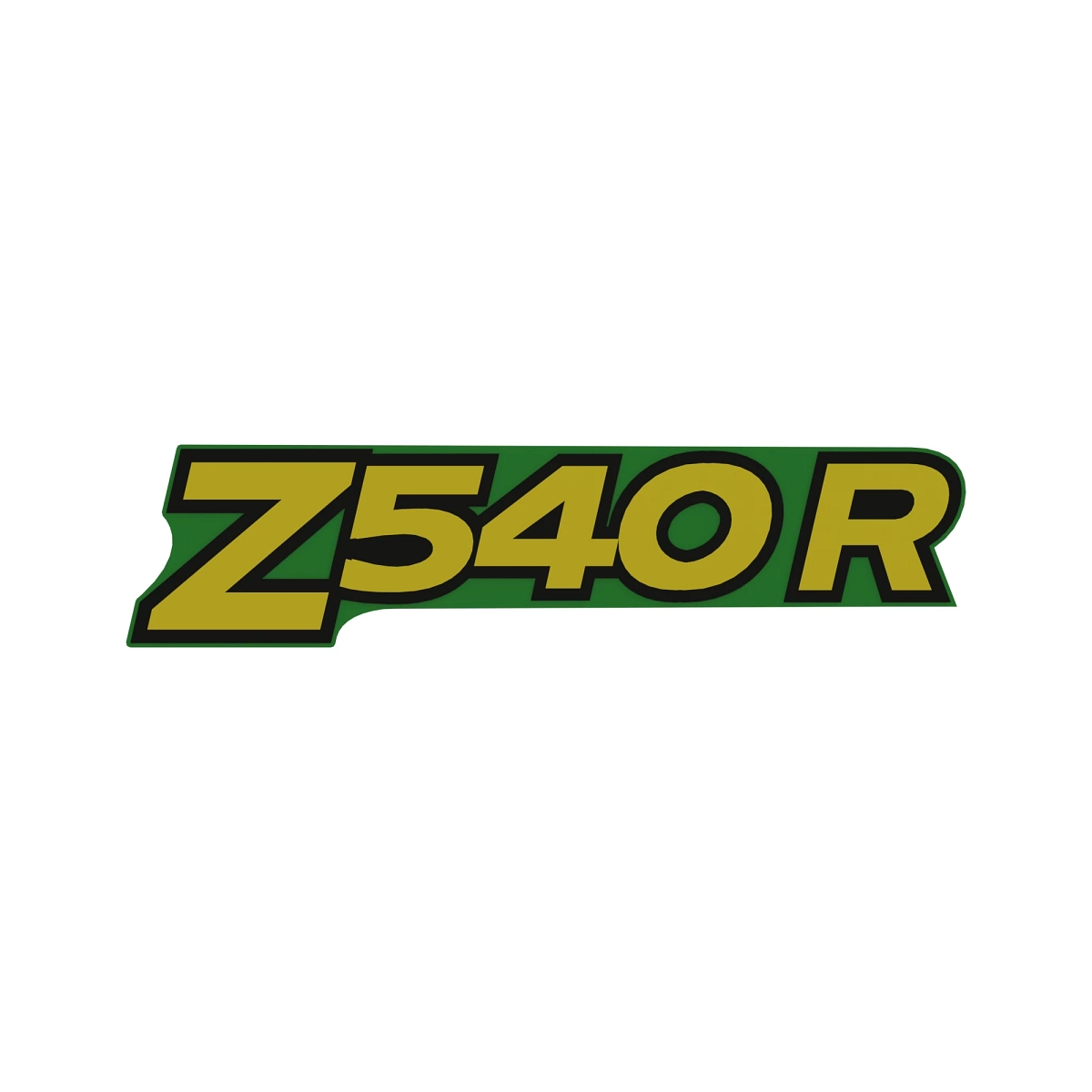 Label, Z540R Model Number