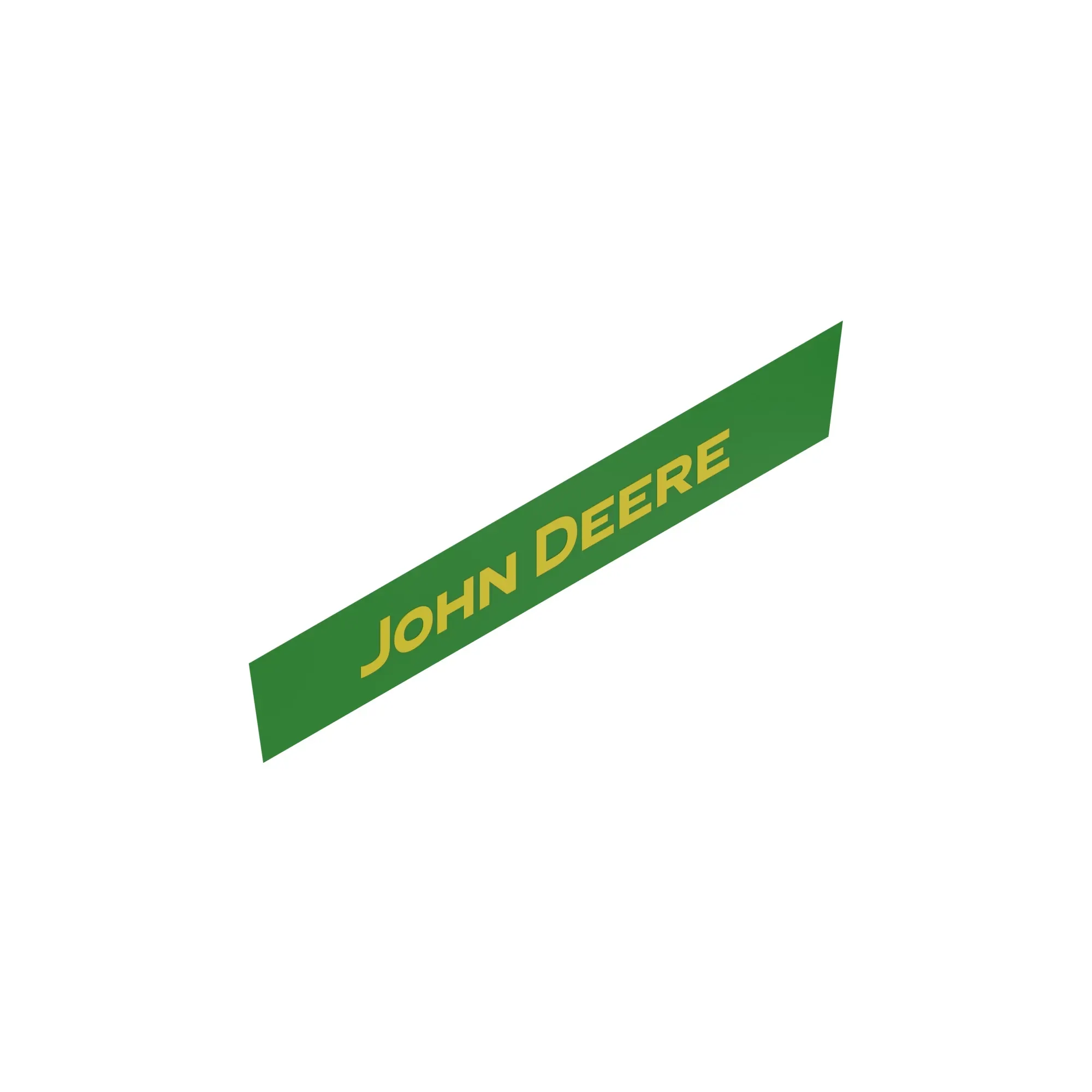 John Deere Front John Deere Label - T360514