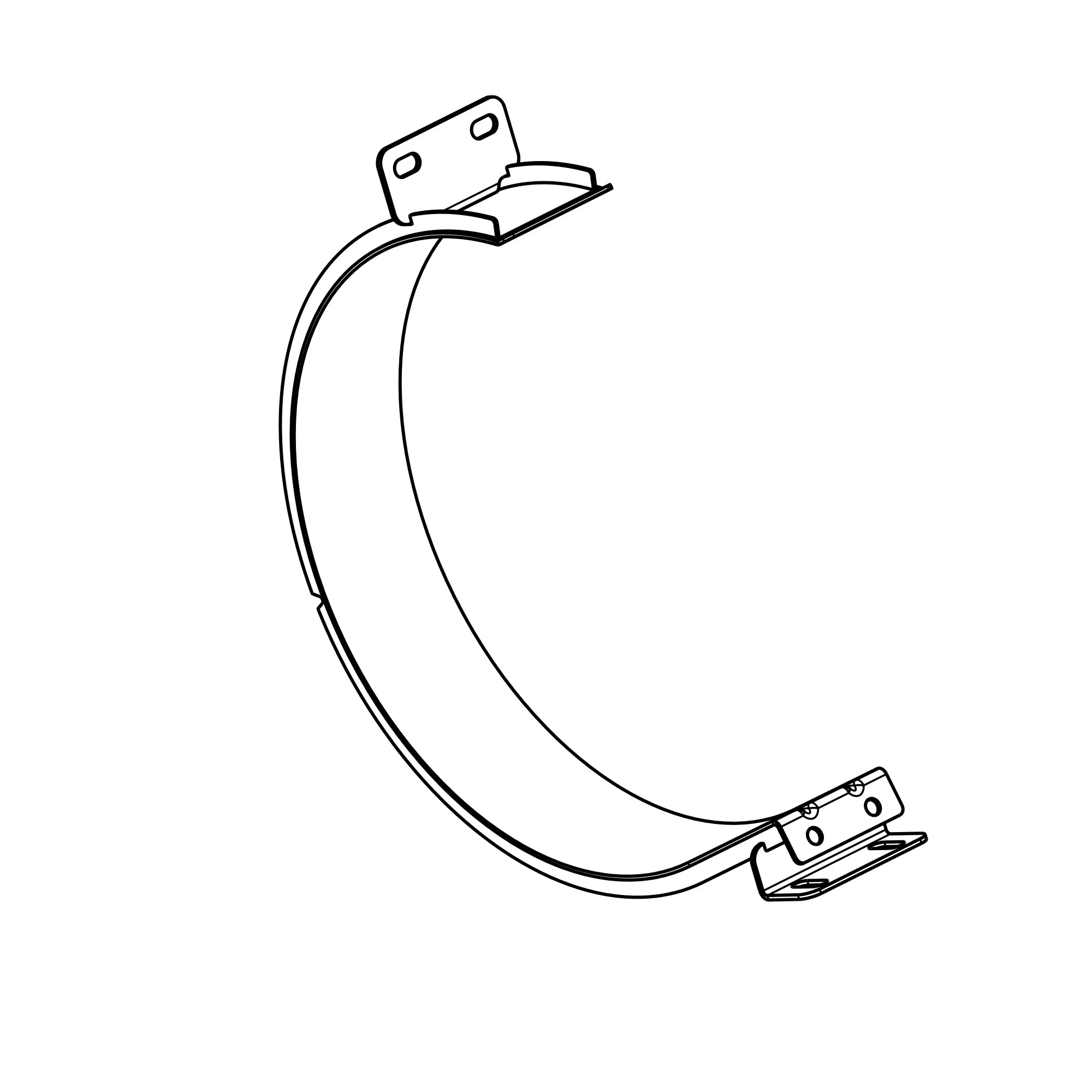 John Deere Belt Trap Separator Channel - AXE46233