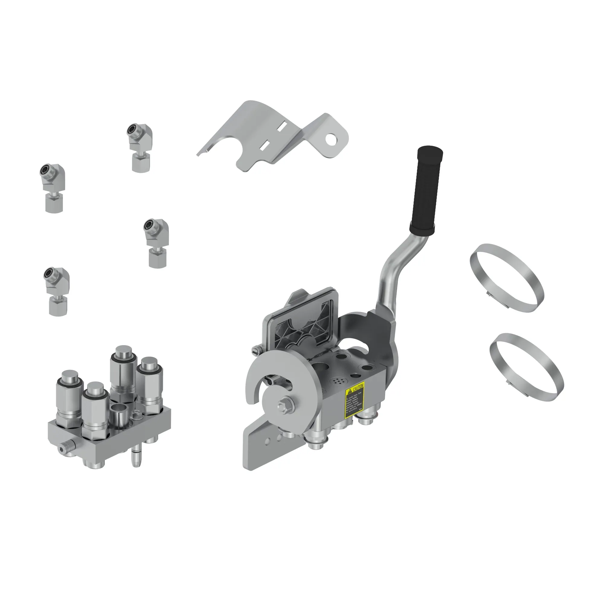 John Deere 2-Function Single Point Hydraulic Connection Attachment - BXX10109
