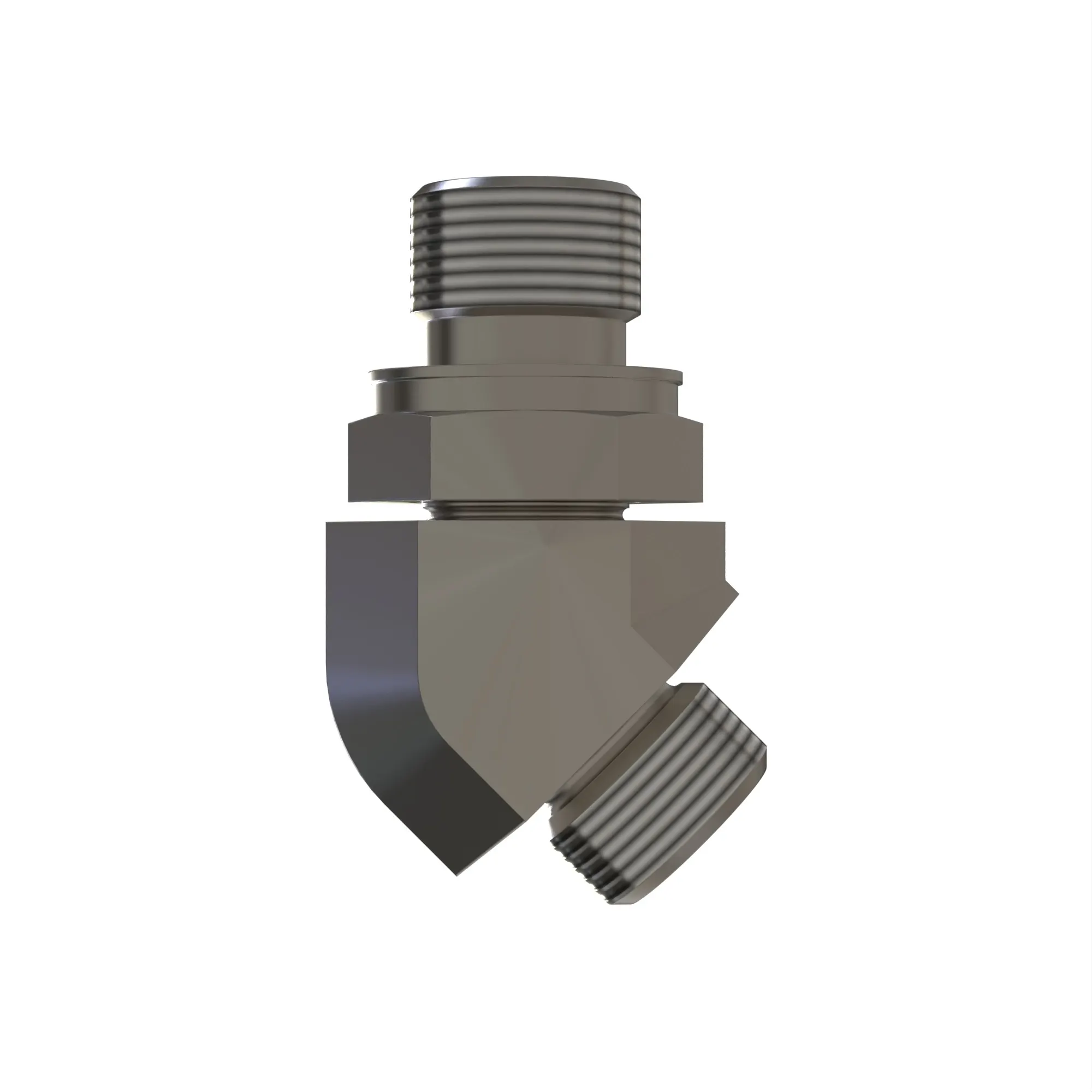 45 DEG ADJ STUD ELBOW (SDE45), ORFS