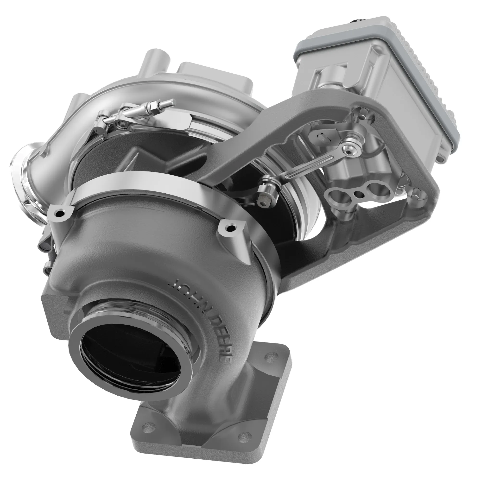 John Deere Low Actuator Turbocharger, 12 Volt - DZ103332
