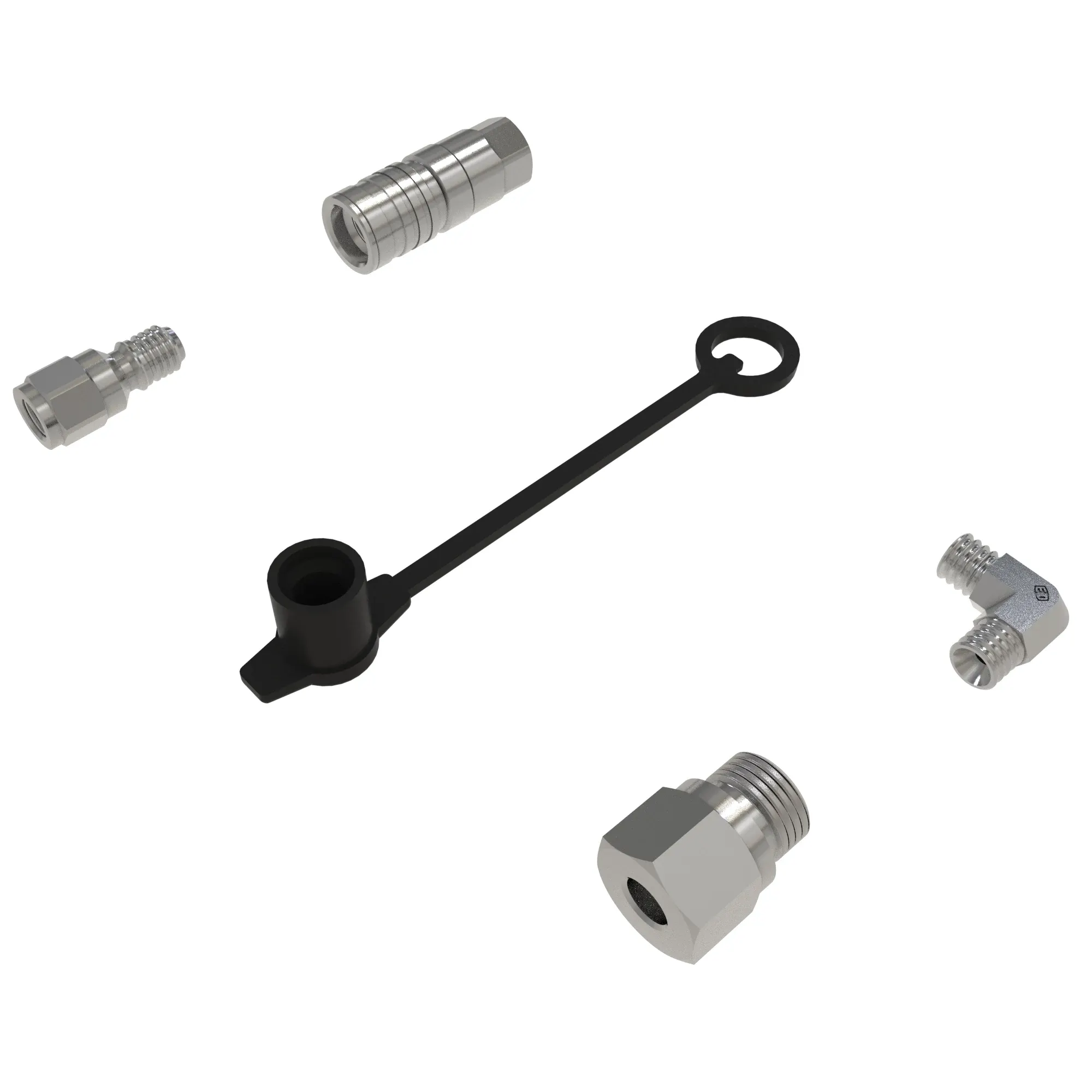 John Deere Pump Automatic Lubrication Fitting Kit - F072734