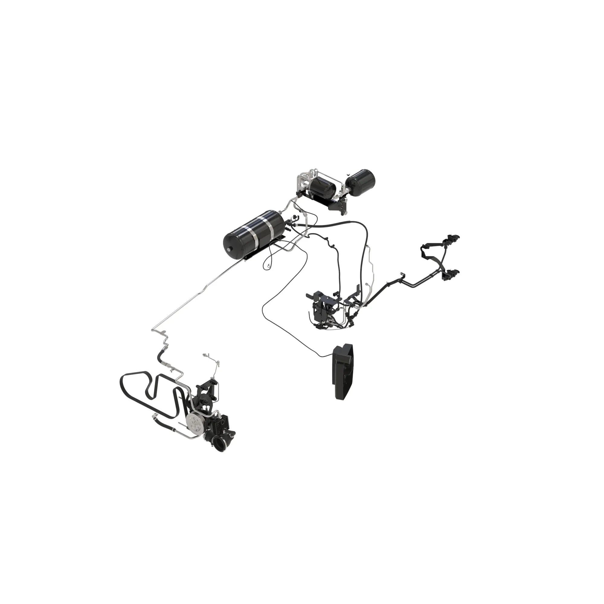 AIR TRAILER BRAKE 2L ATTACHMENT  W/ FA- BRAKE 6M MX15-45 MY17
