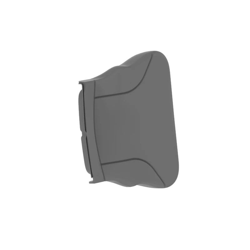 John Deere Charcoal Grey Vinyl Seat Cushion Kit - AT522506