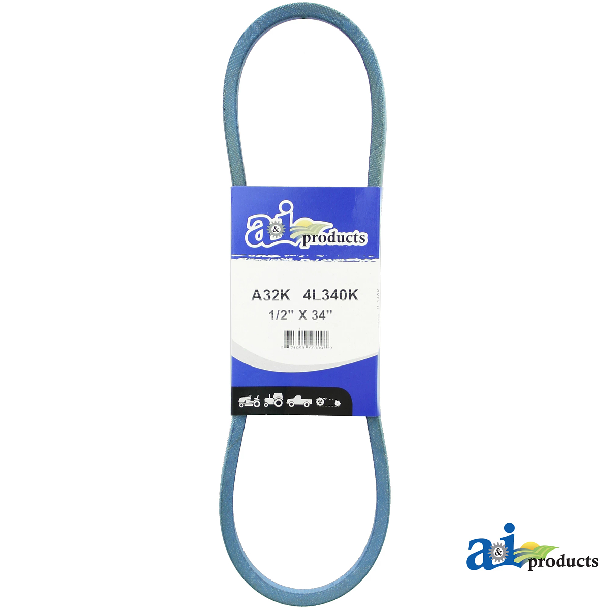 A&I Products Engine Fan Drive V-Belt, Effective Length 863.6 mm (34 inch) - A-A32K