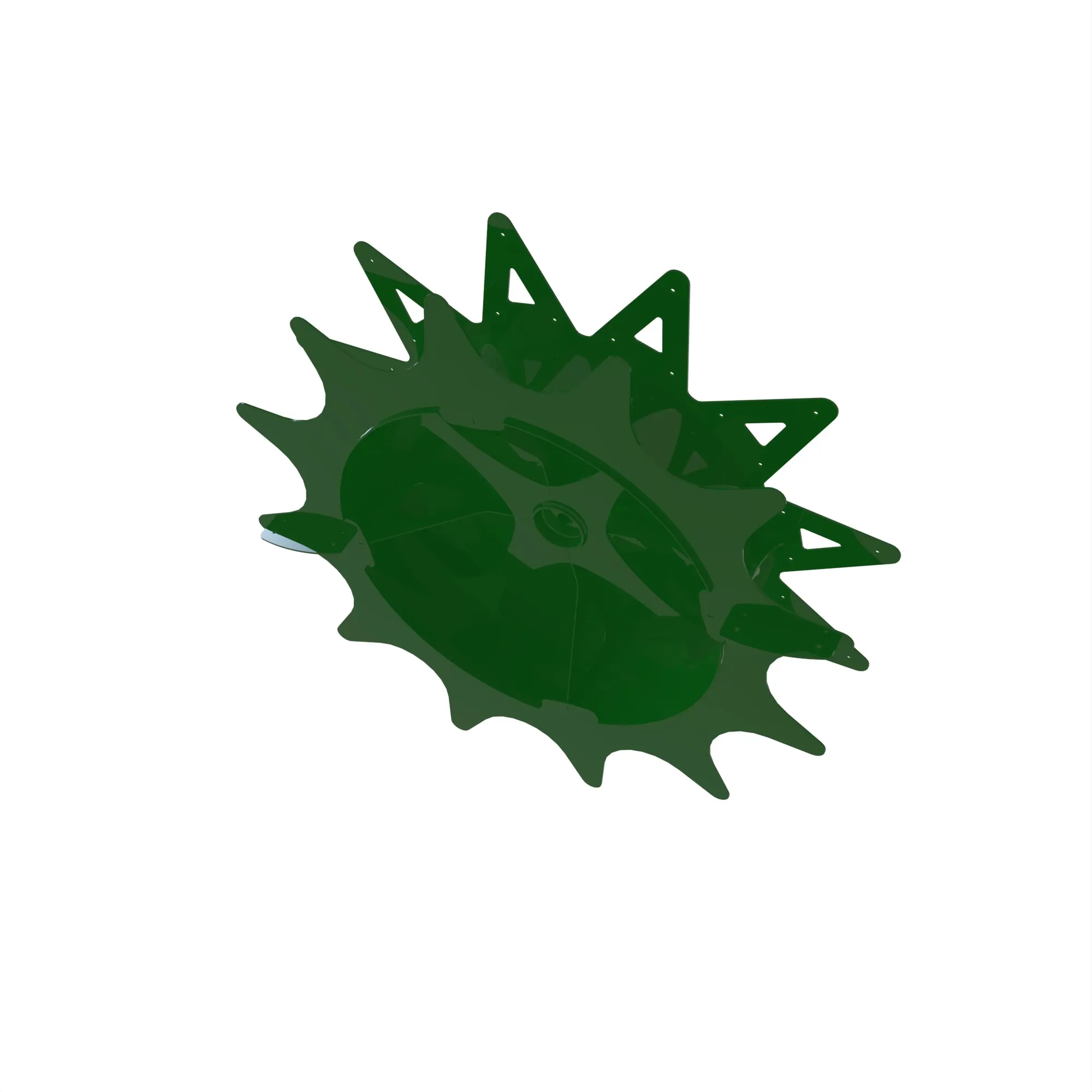 DRUM, COLLECTOR DRUM, 2-ROW TOPPER