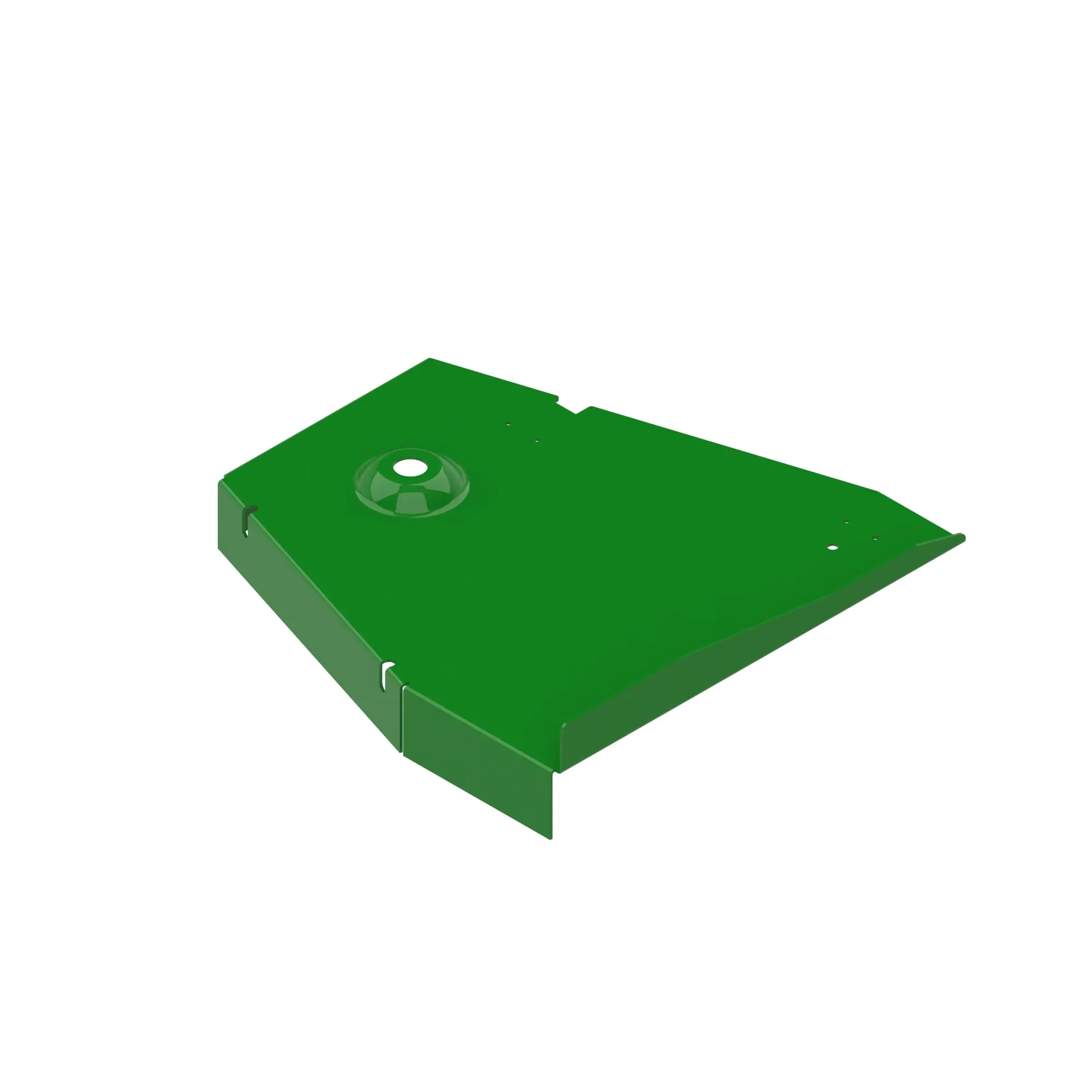 John Deere 72 Inch Mower Shield, Left Side - LVU15379