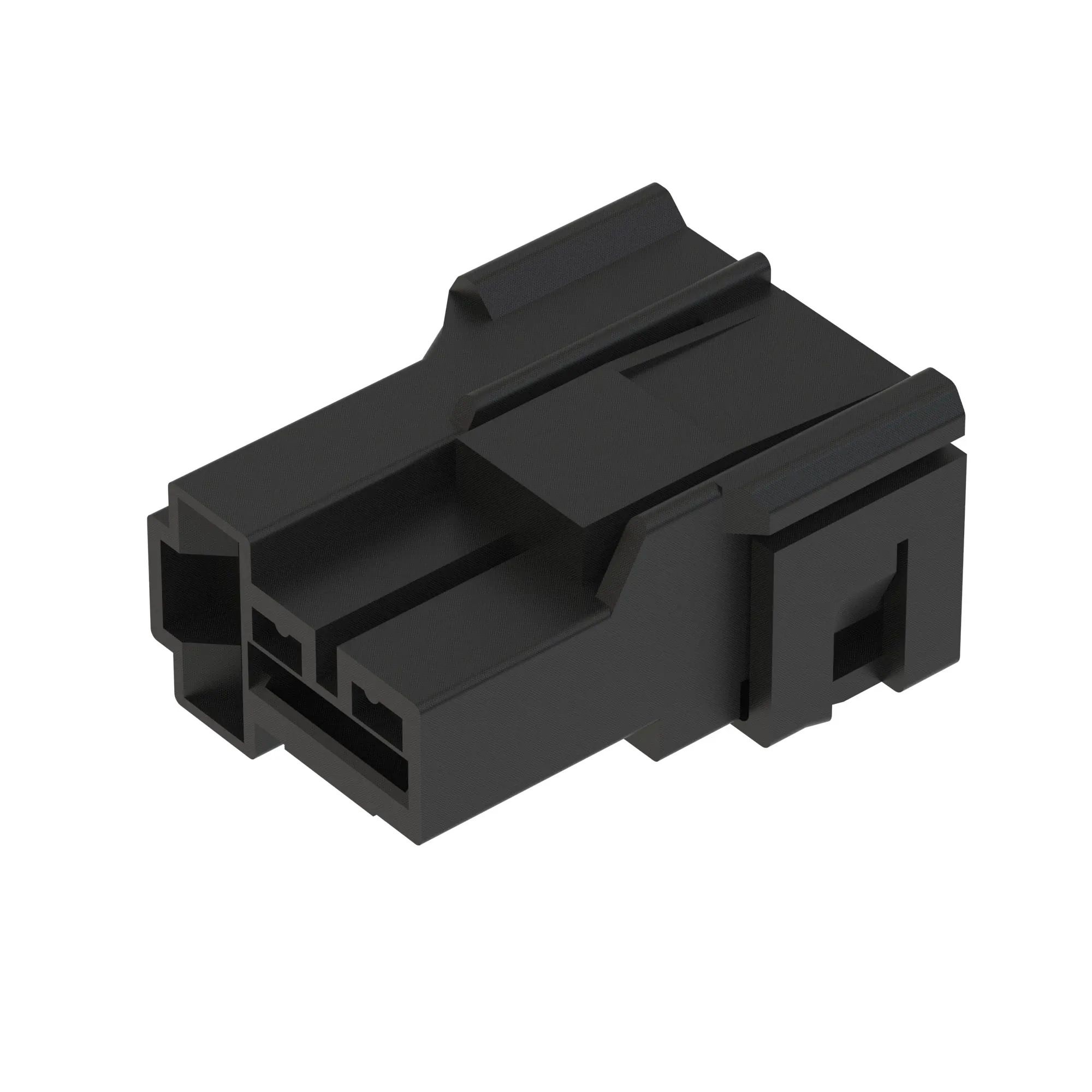 CONN TYCO AMP 2W M BLK NYLON