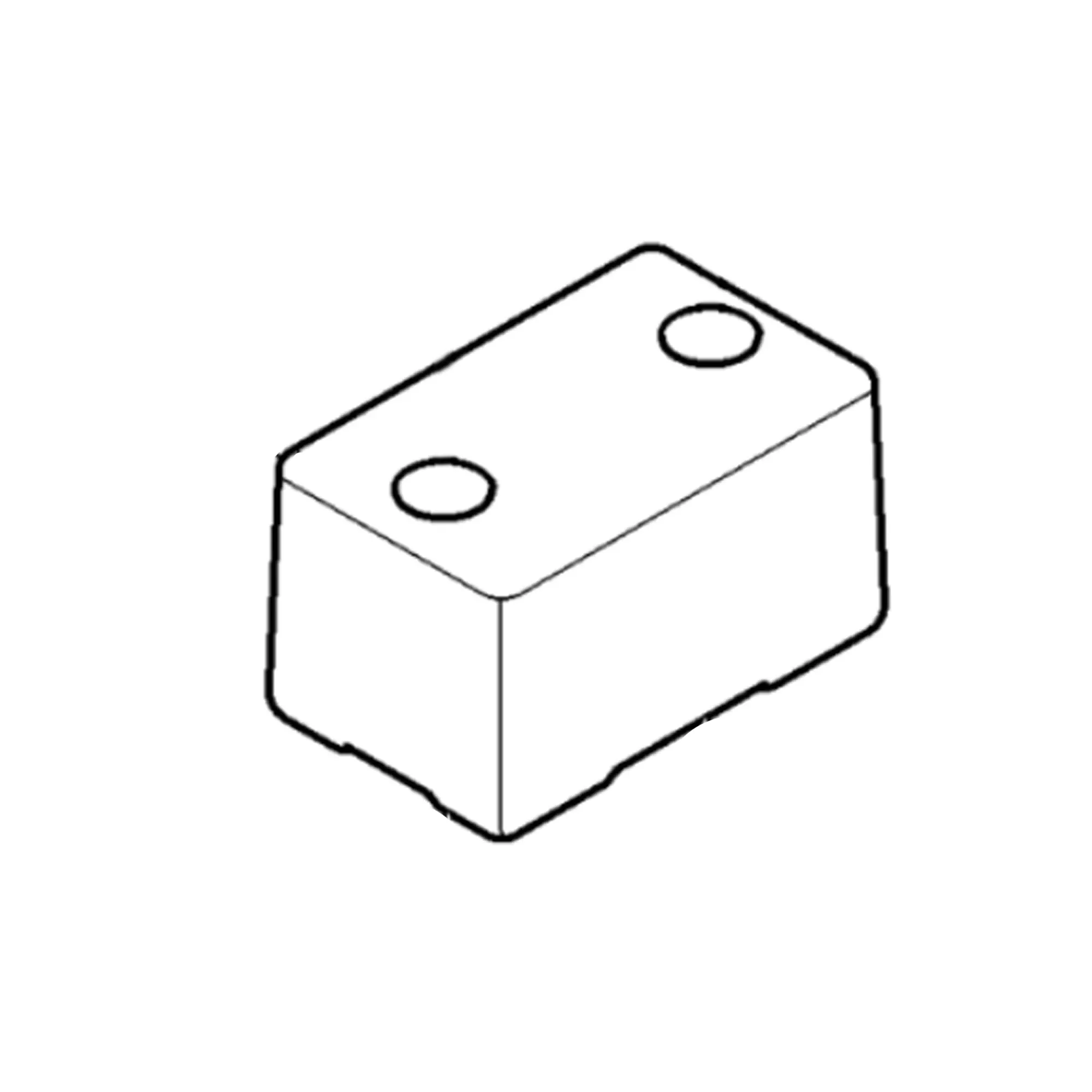 John Deere Drawbar Strap Spacer - L223654