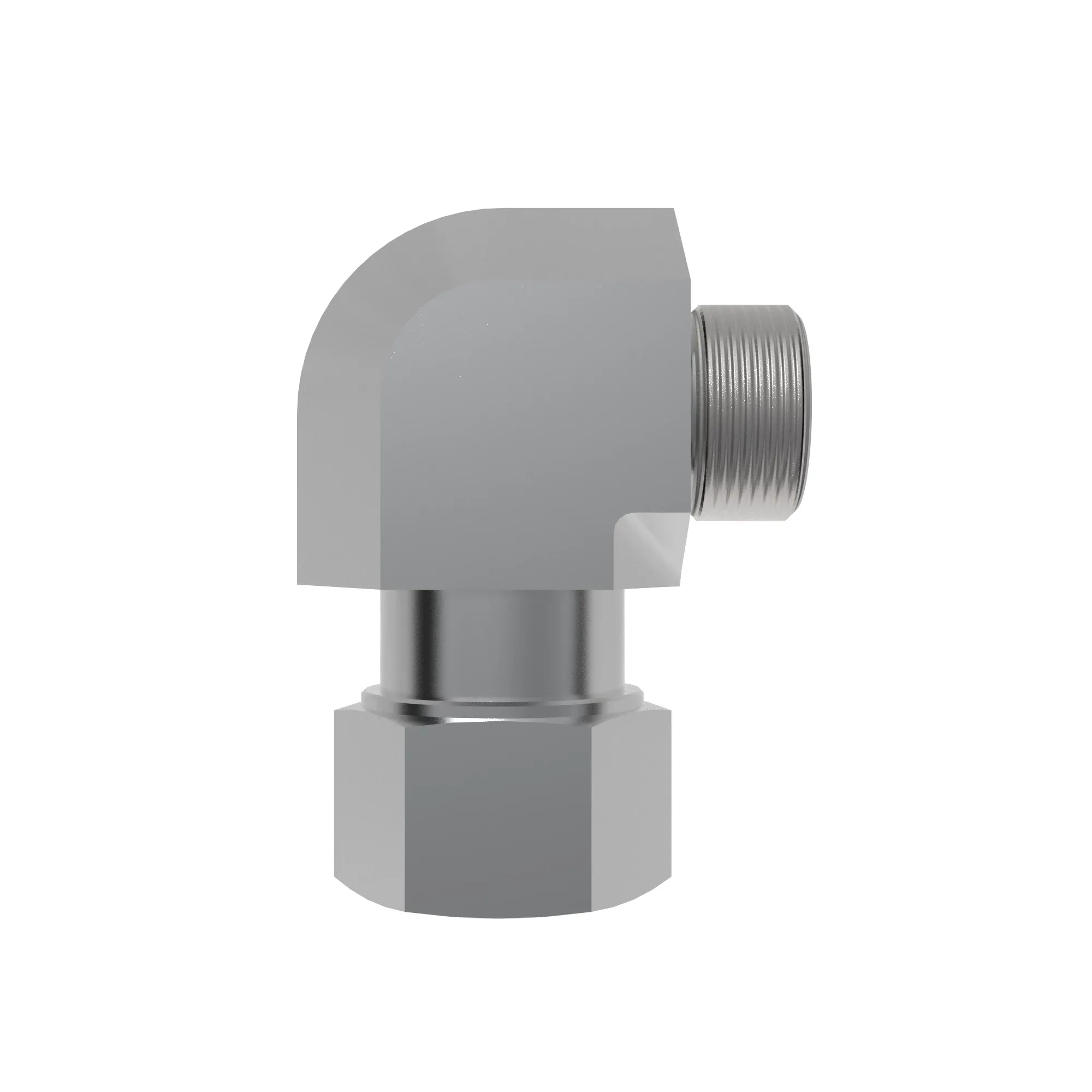 90 DEG SWIVEL ELBOW,(SWE), ORFS